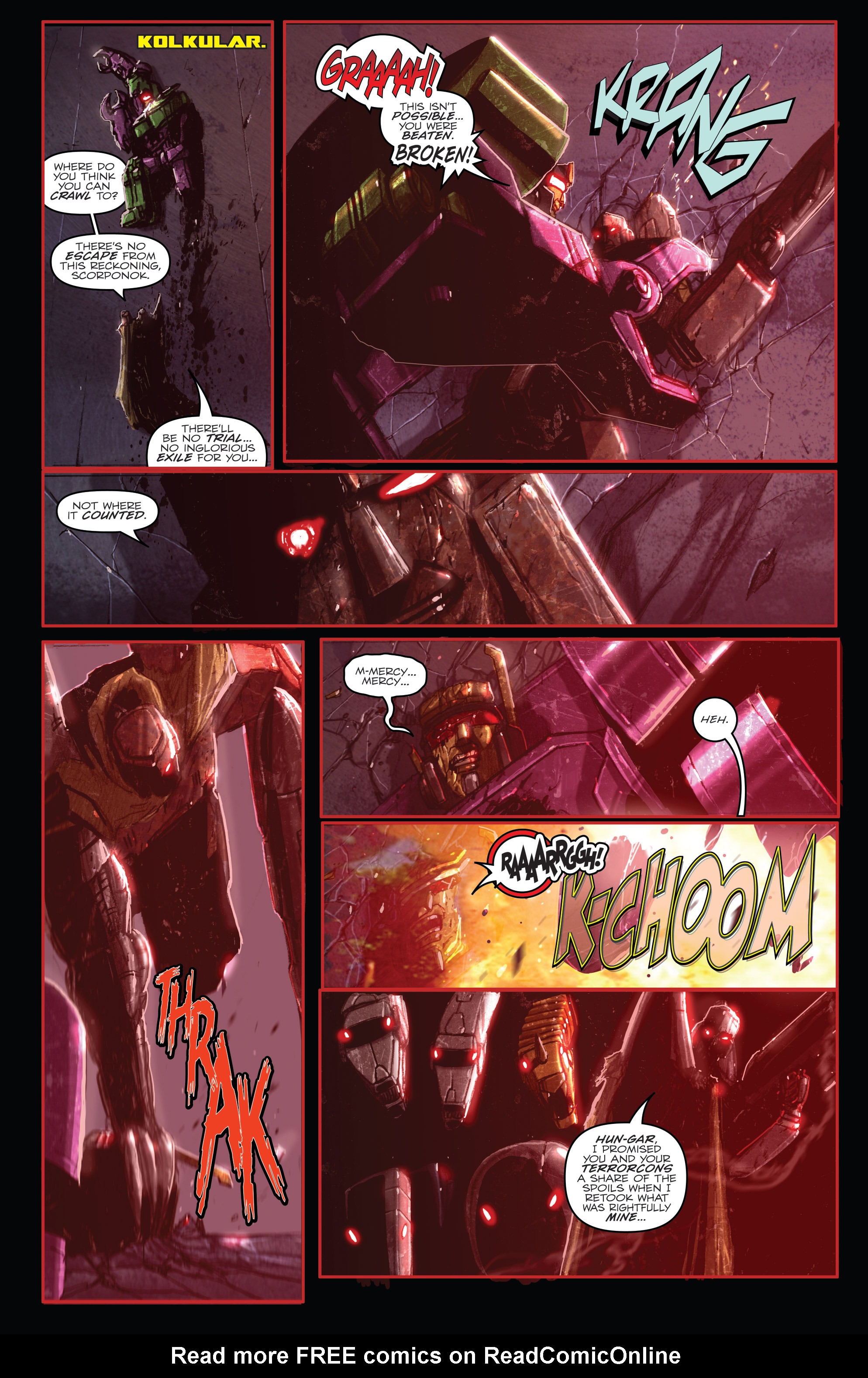 Read online The Transformers: Monstrosity comic -  Issue #10 - 9