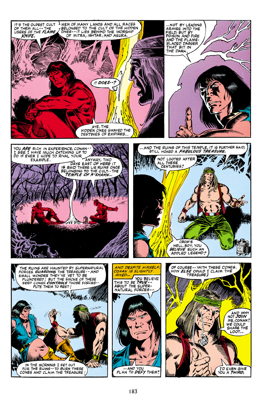 Read online The Chronicles of King Conan comic -  Issue # TPB 3 (Part 2) - 86