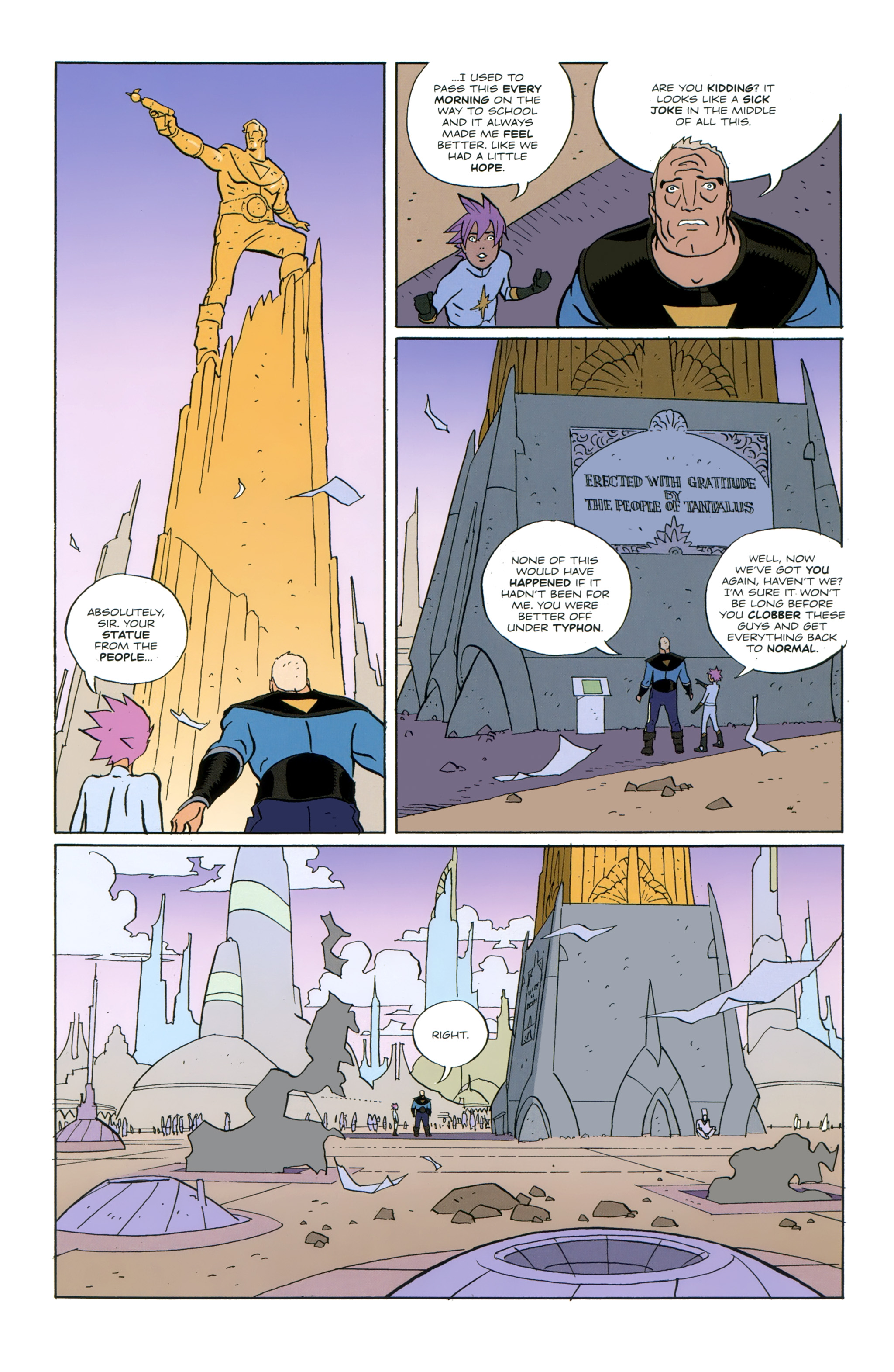 Read online Starlight comic -  Issue #3 - 12