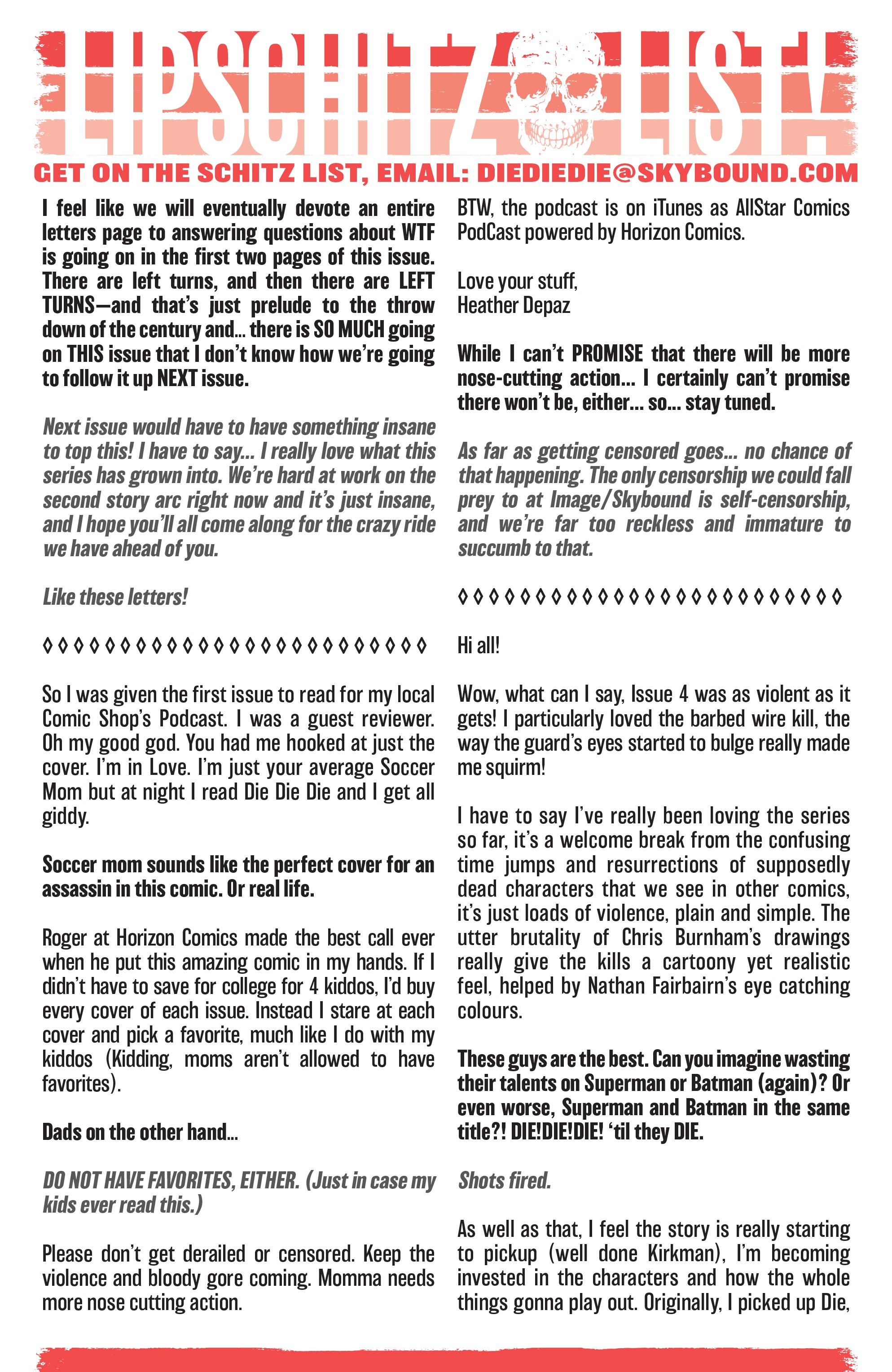Read online Die!Die!Die! comic -  Issue #7 - 25