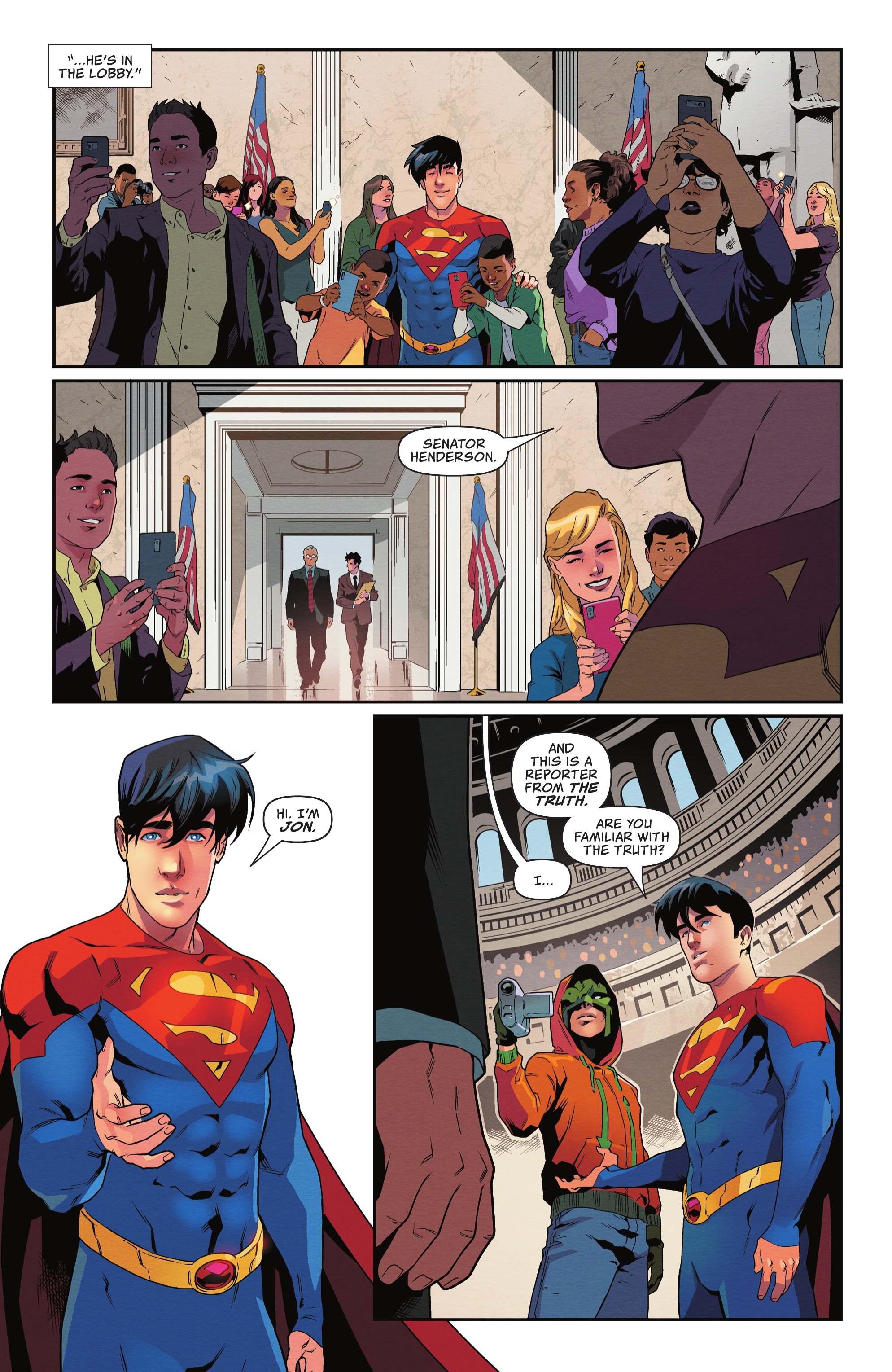 Read online Superman: Son of Kal-El comic -  Issue #12 - 14