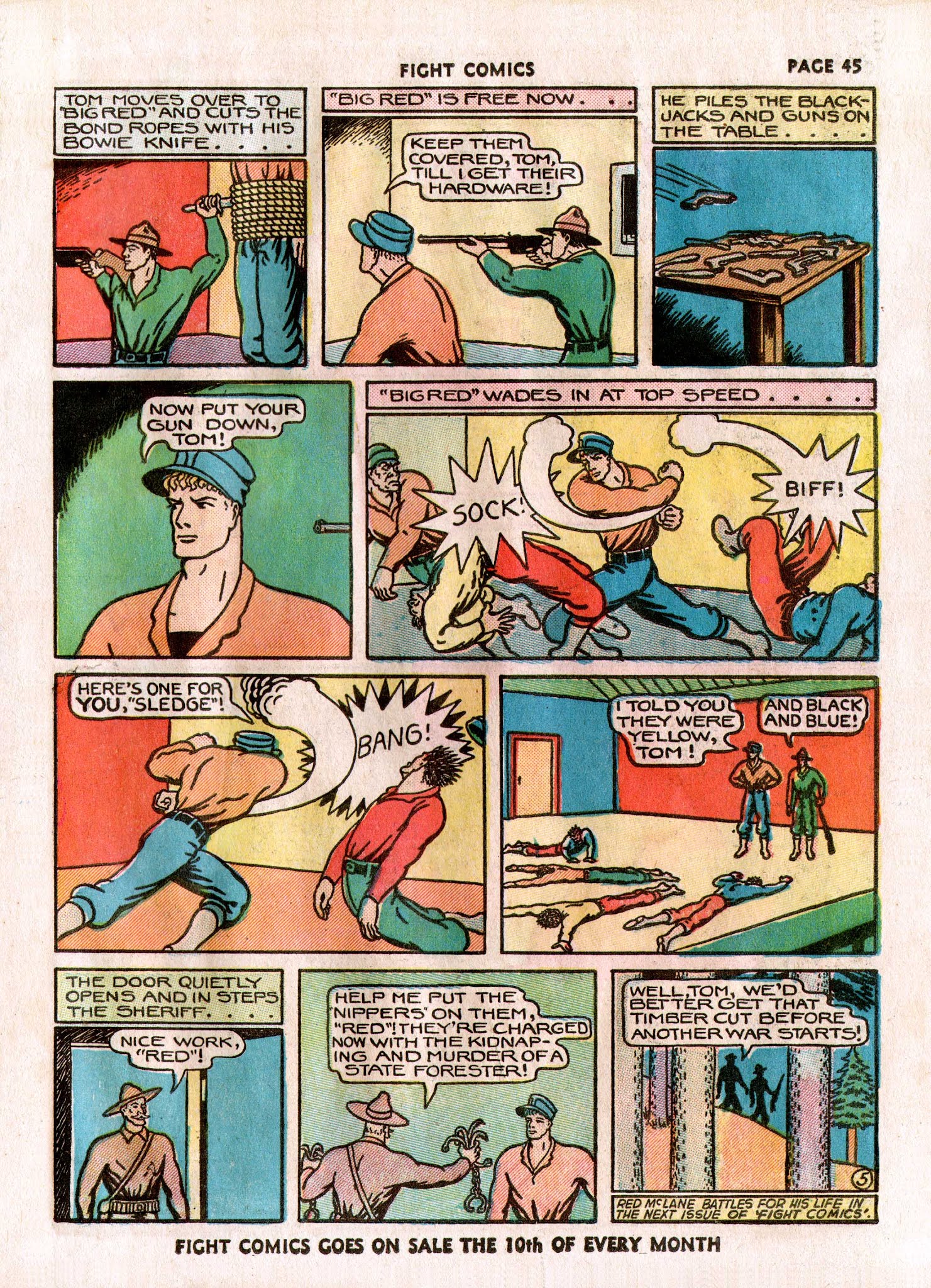 Read online Fight Comics comic -  Issue #7 - 48