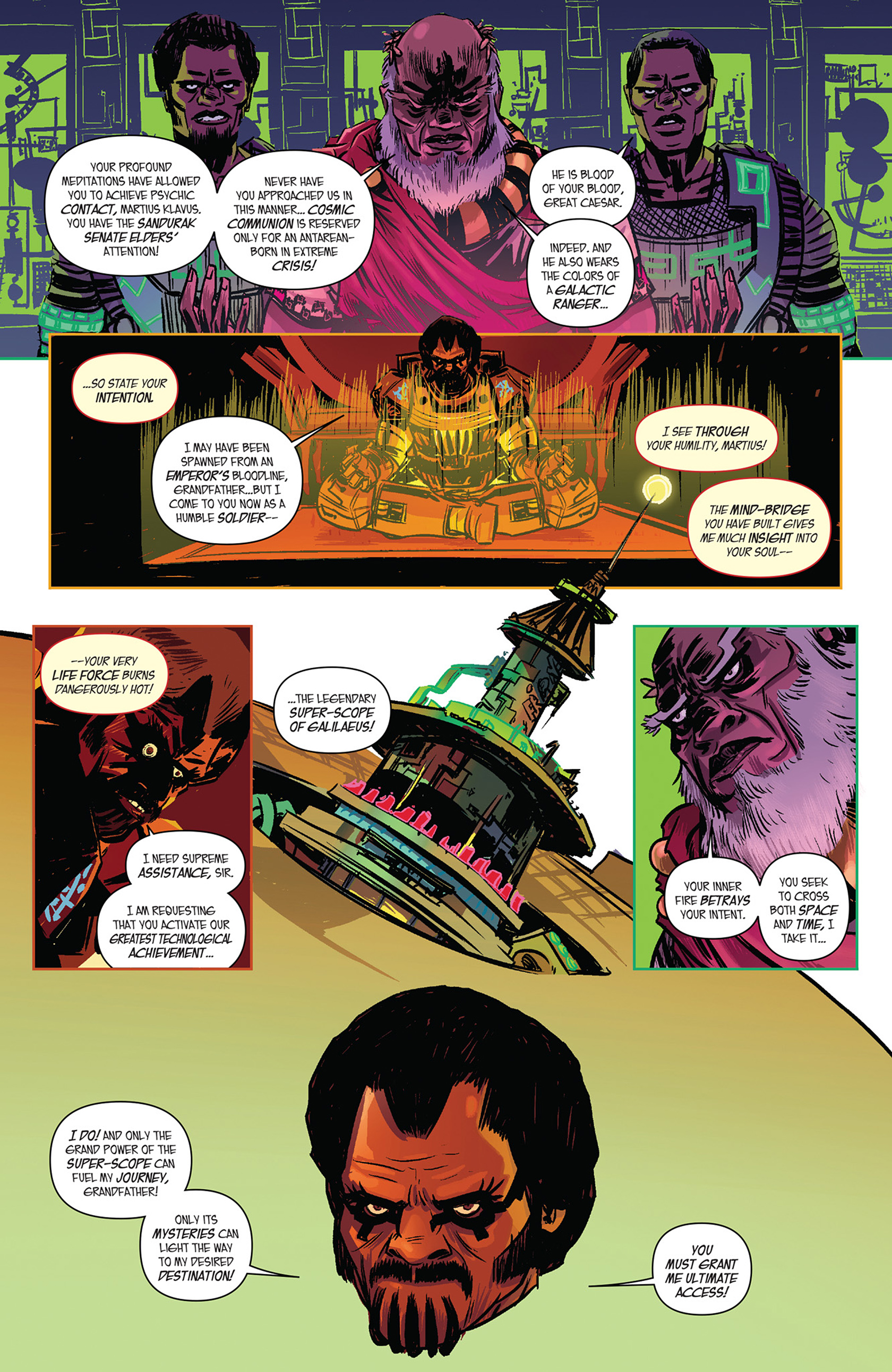 Read online Captain Victory and the Galactic Rangers (2014) comic -  Issue #5 - 3