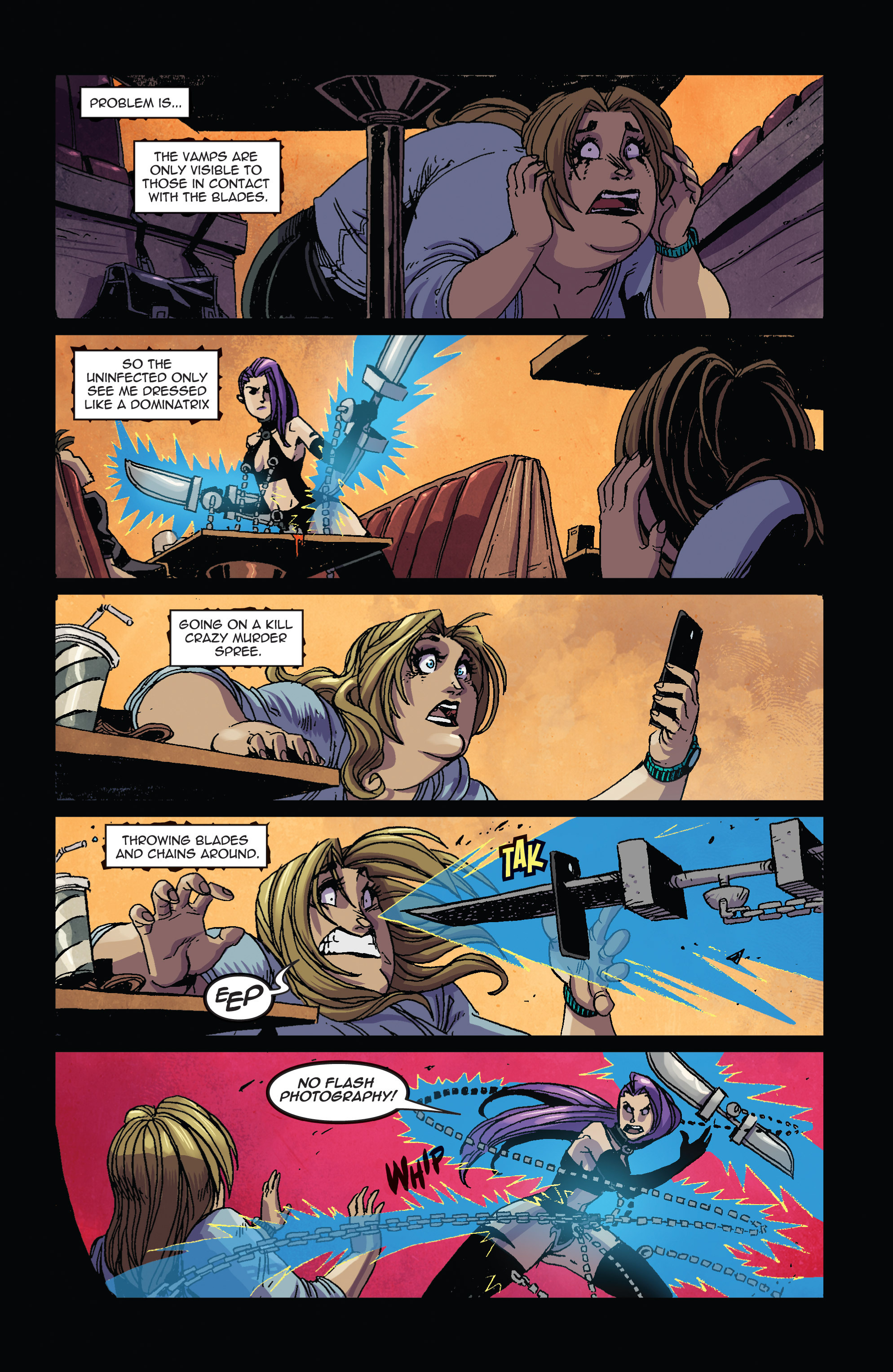 Read online Vampblade comic -  Issue #5 - 10