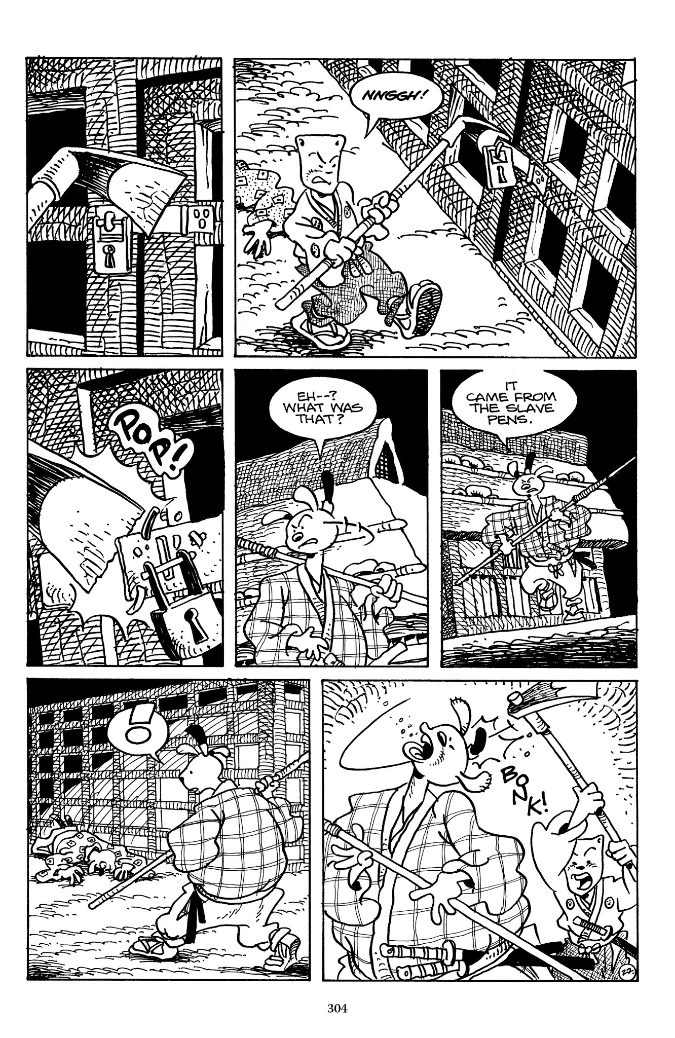 Read online The Usagi Yojimbo Saga comic -  Issue # TPB 5 - 300