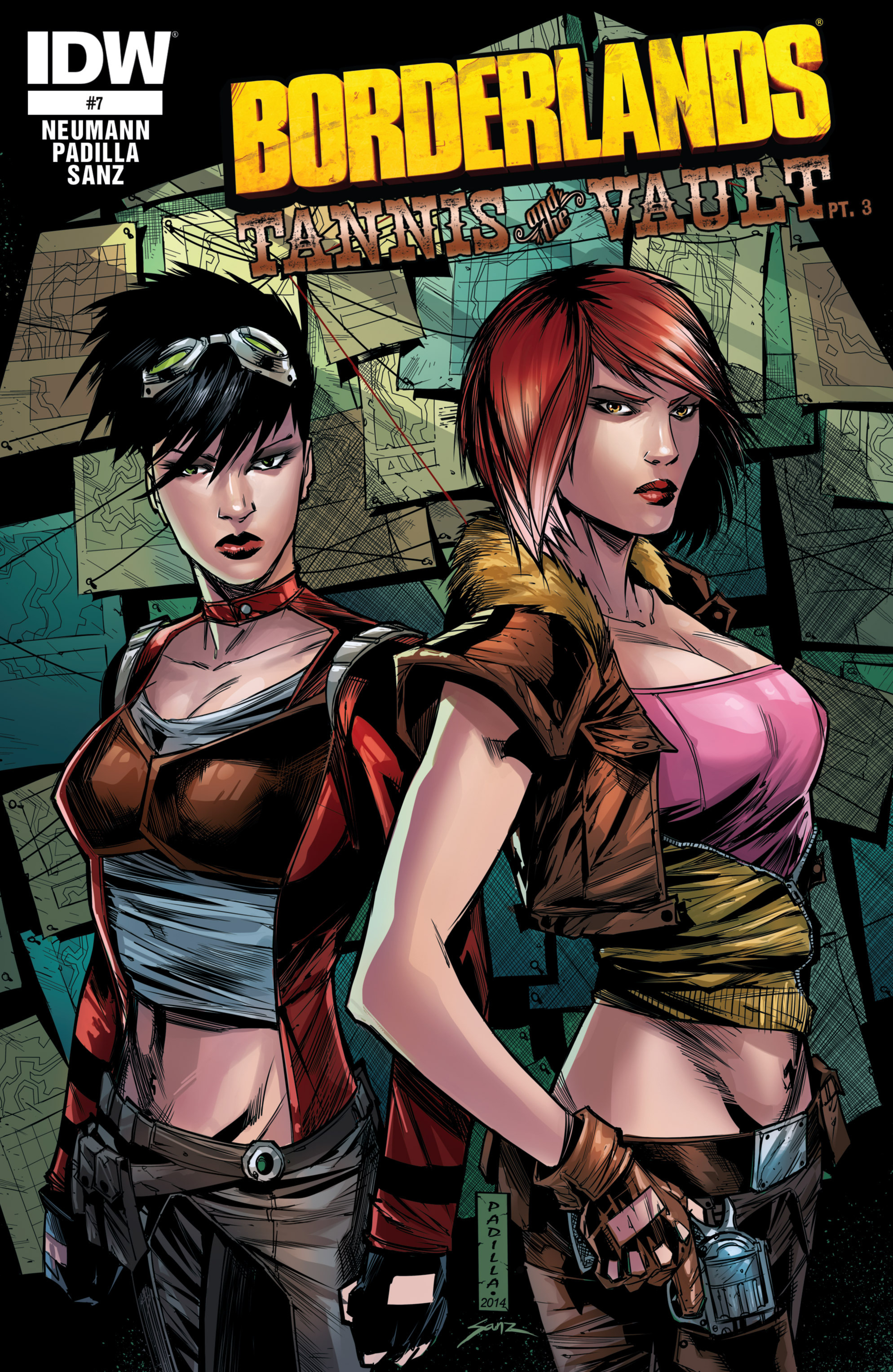 Read online Borderlands: Tannis & the Vault comic -  Issue #7 - 1