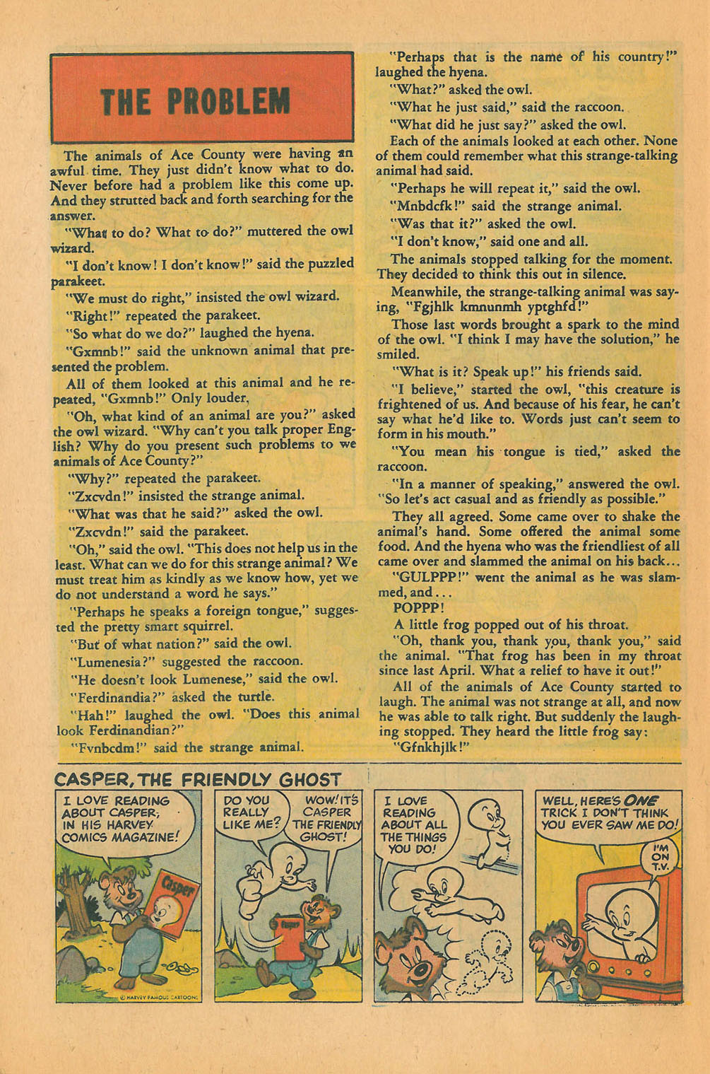 Read online Little Audrey And Melvin comic -  Issue #36 - 25