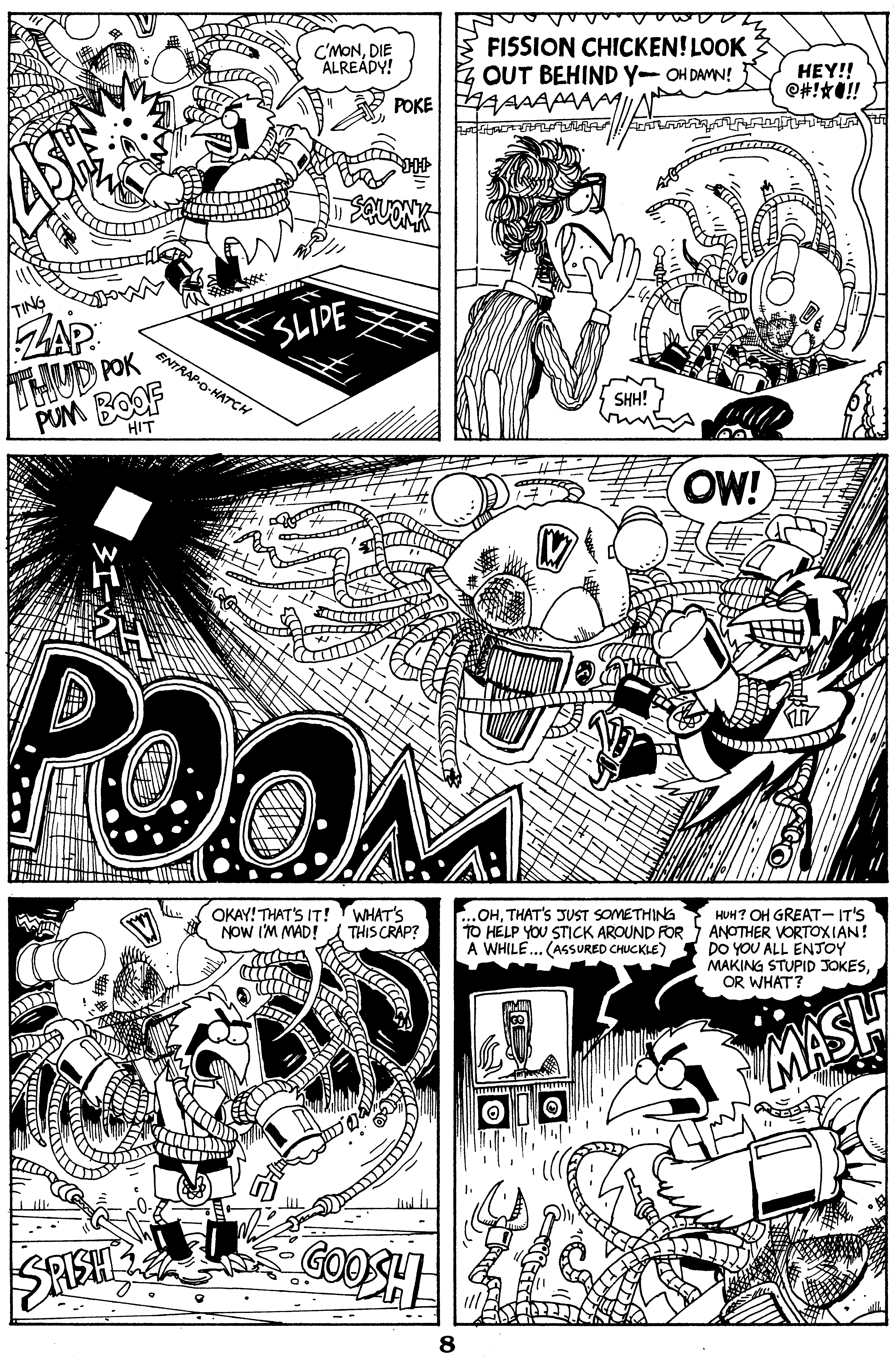 Read online Critters comic -  Issue #30 - 10