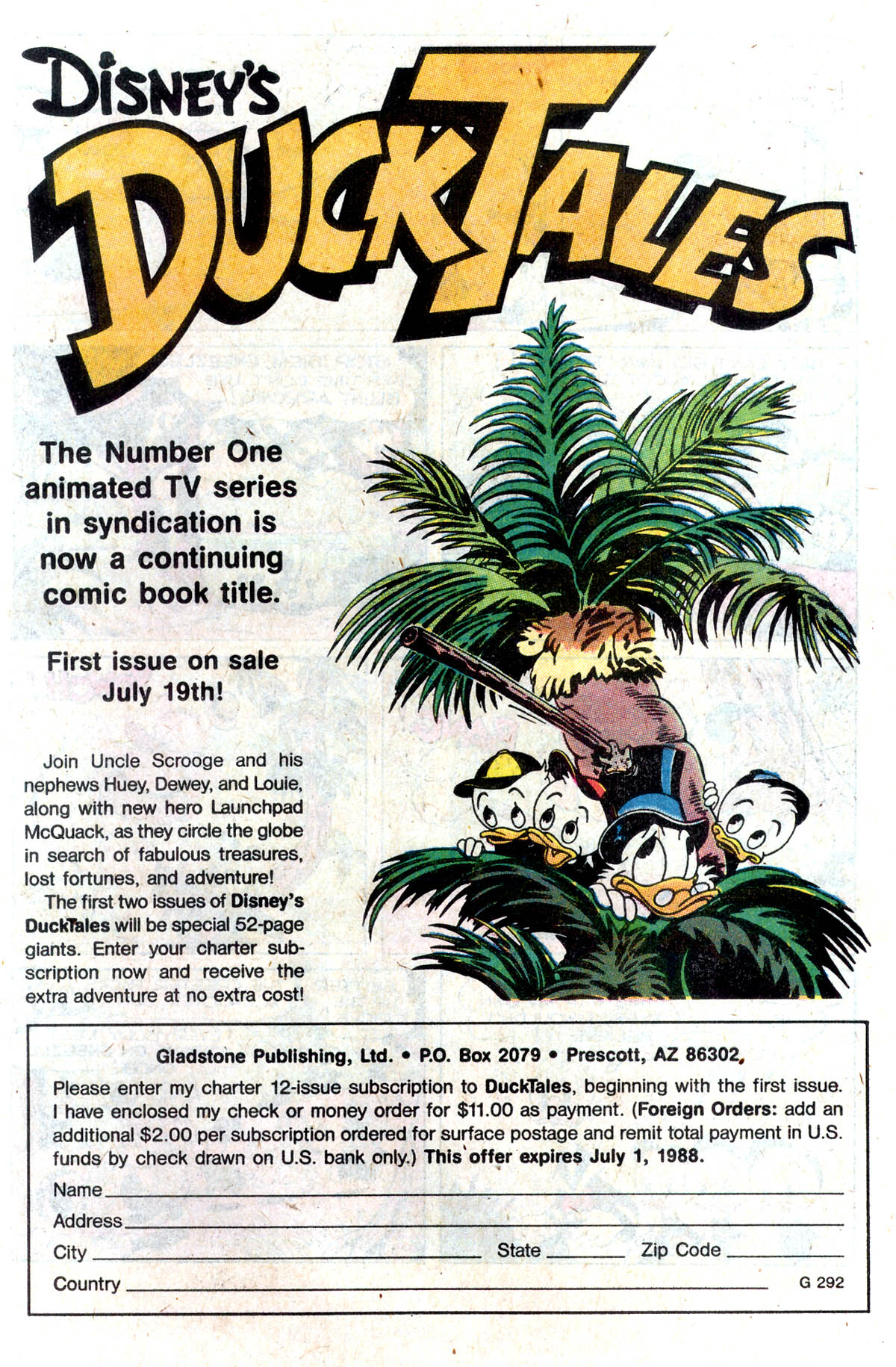 Read online Walt Disney's Donald Duck Adventures (1987) comic -  Issue #7 - 11