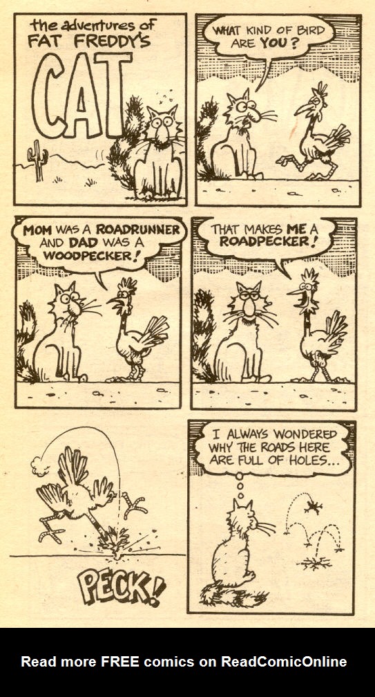 Read online Adventures of Fat Freddy's Cat comic -  Issue #2 - 47