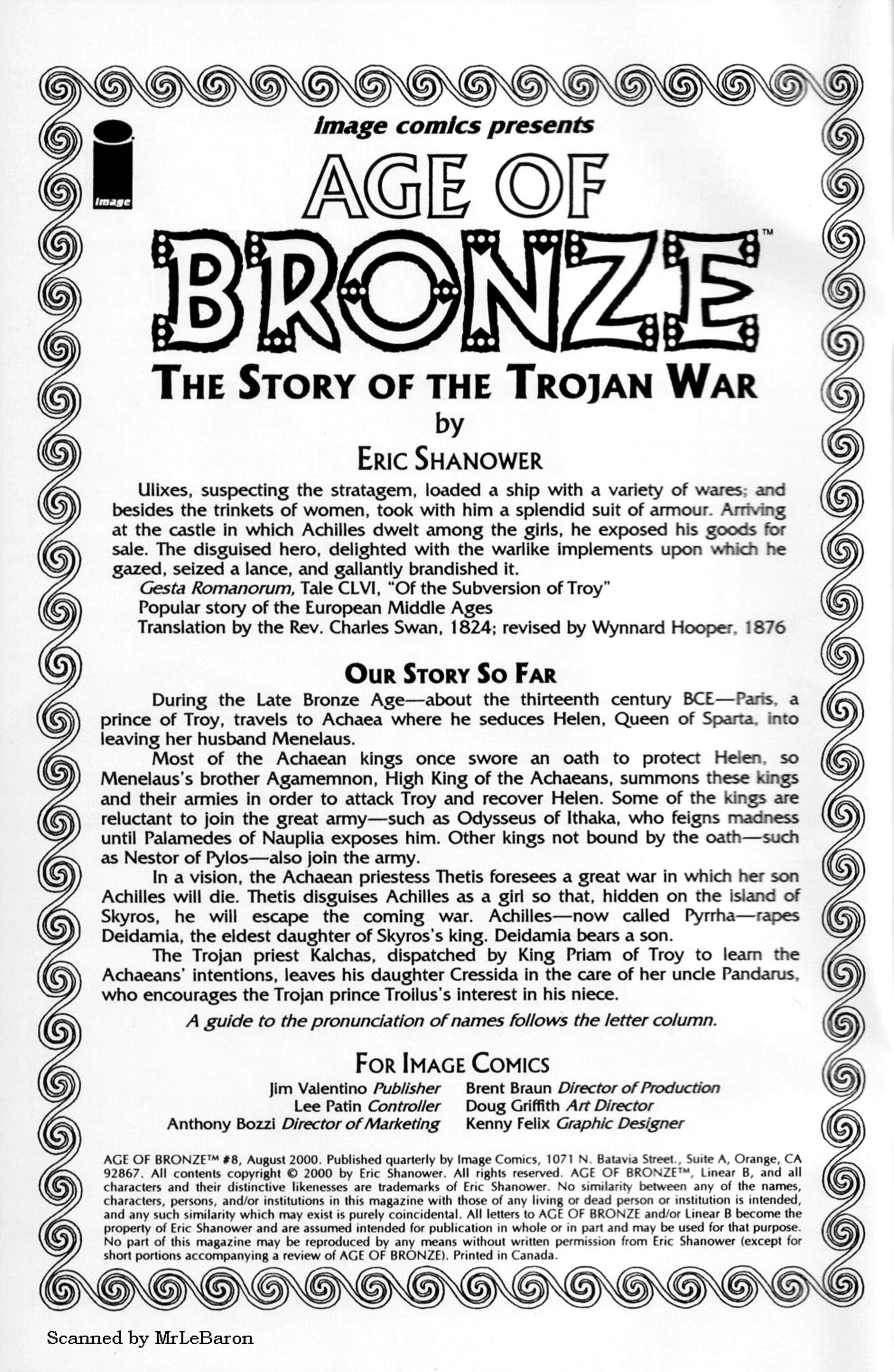 Read online Age of Bronze comic -  Issue #8 - 2