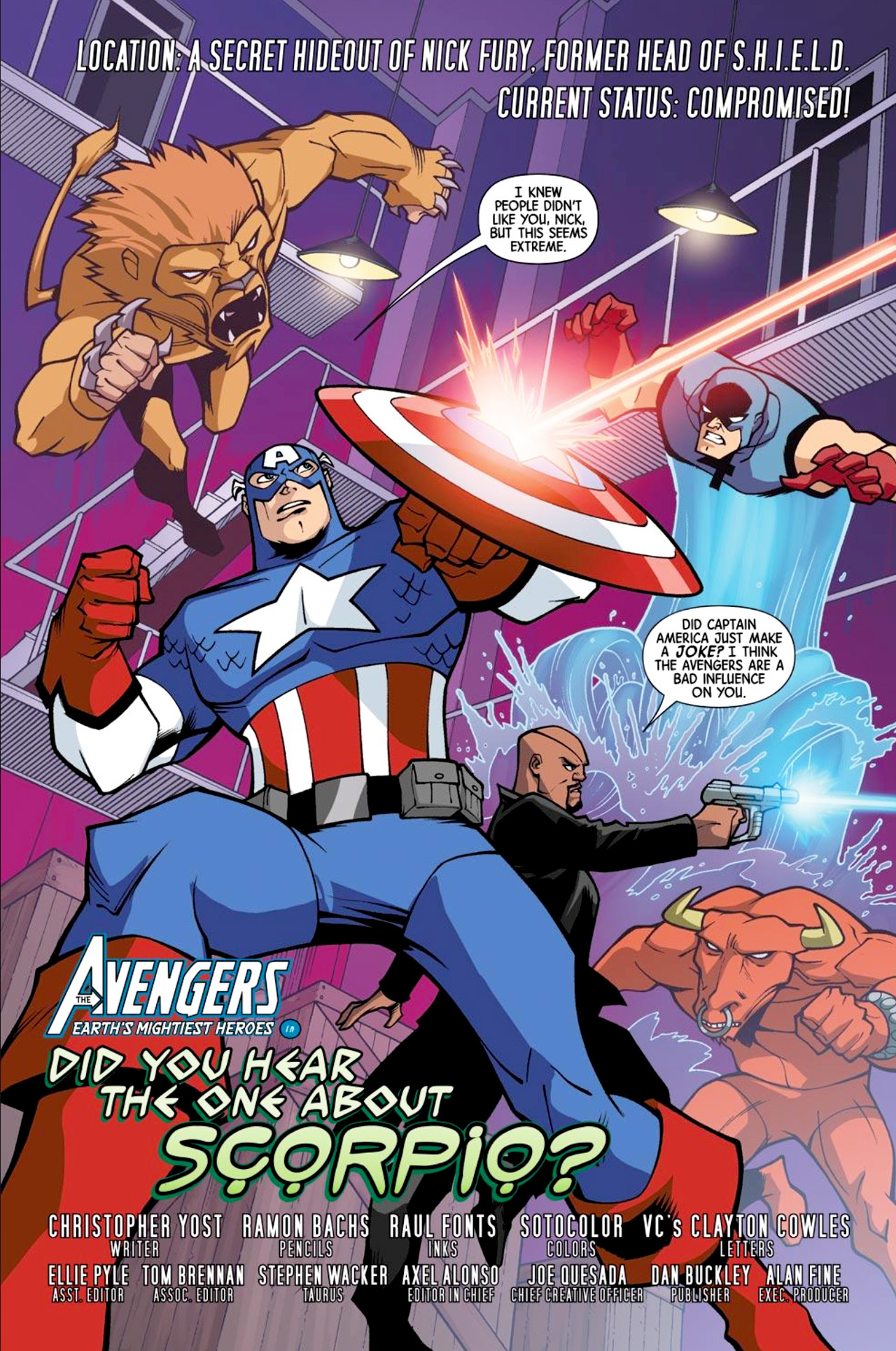 Read online Marvel Universe Avengers Earth's Mightiest Heroes comic -  Issue #3 - 4