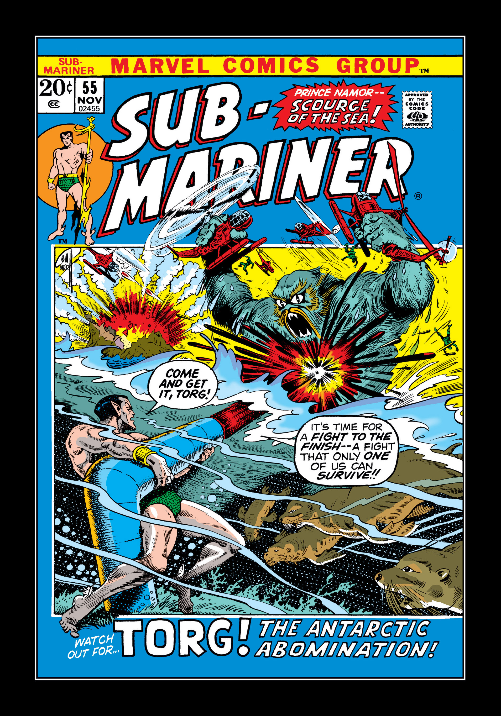 Read online Marvel Masterworks: The Sub-Mariner comic -  Issue # TPB 7 (Part 2) - 1