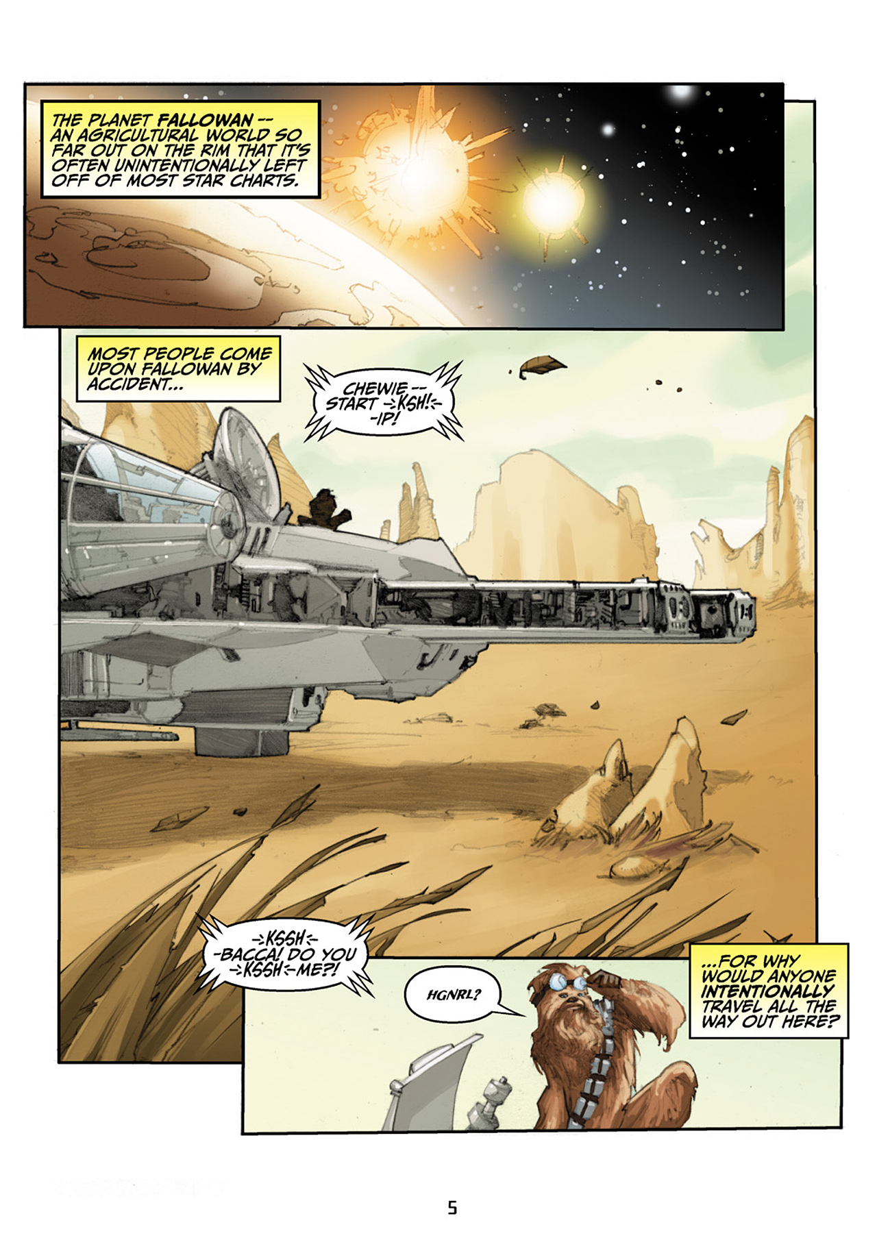 Read online Star Wars Adventures comic -  Issue # Issue Princess Leia and the Royal Ransom - 6