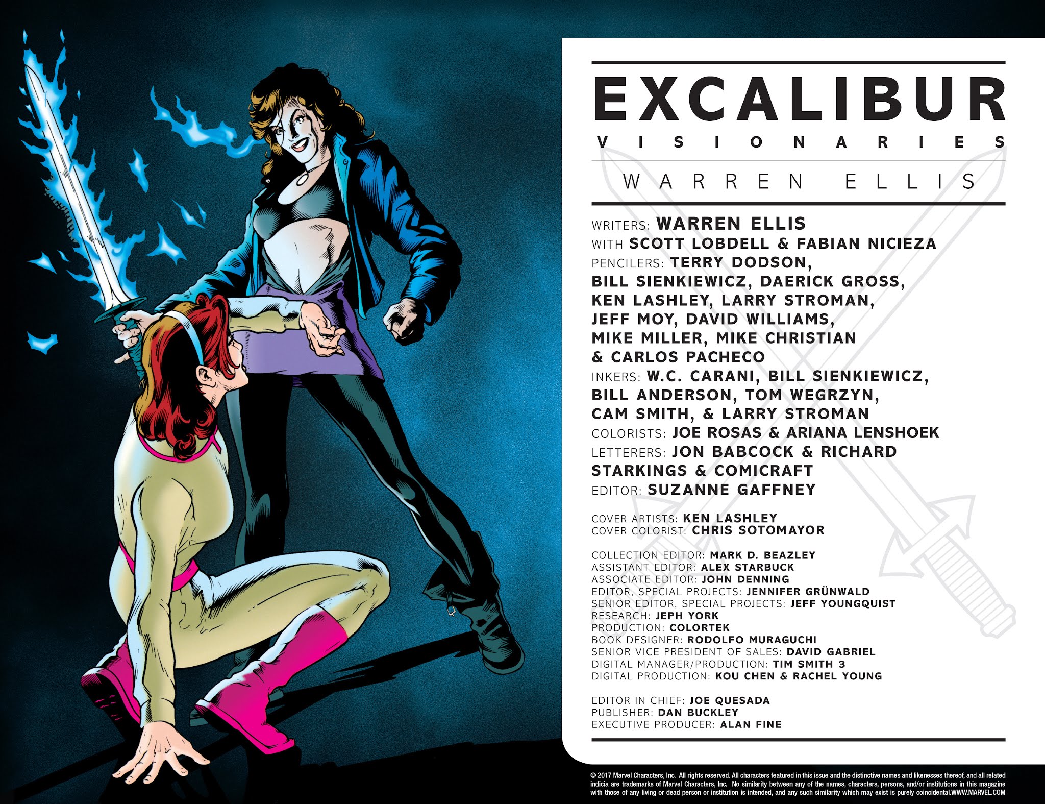 Read online Excalibur Visionaries: Warren Ellis comic -  Issue # TPB 1 (Part 1) - 3