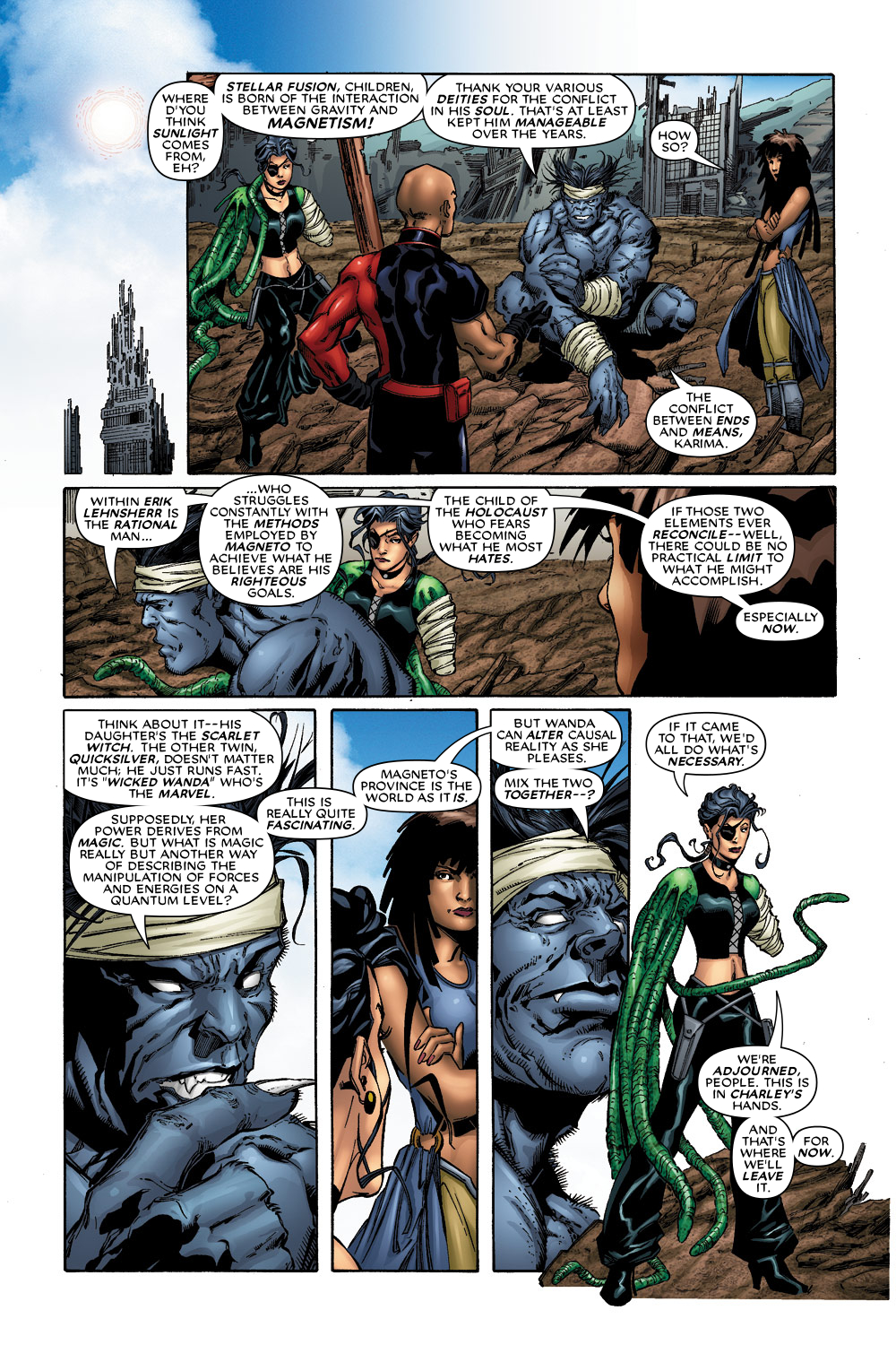 Read online Excalibur (2004) comic -  Issue #11 - 10