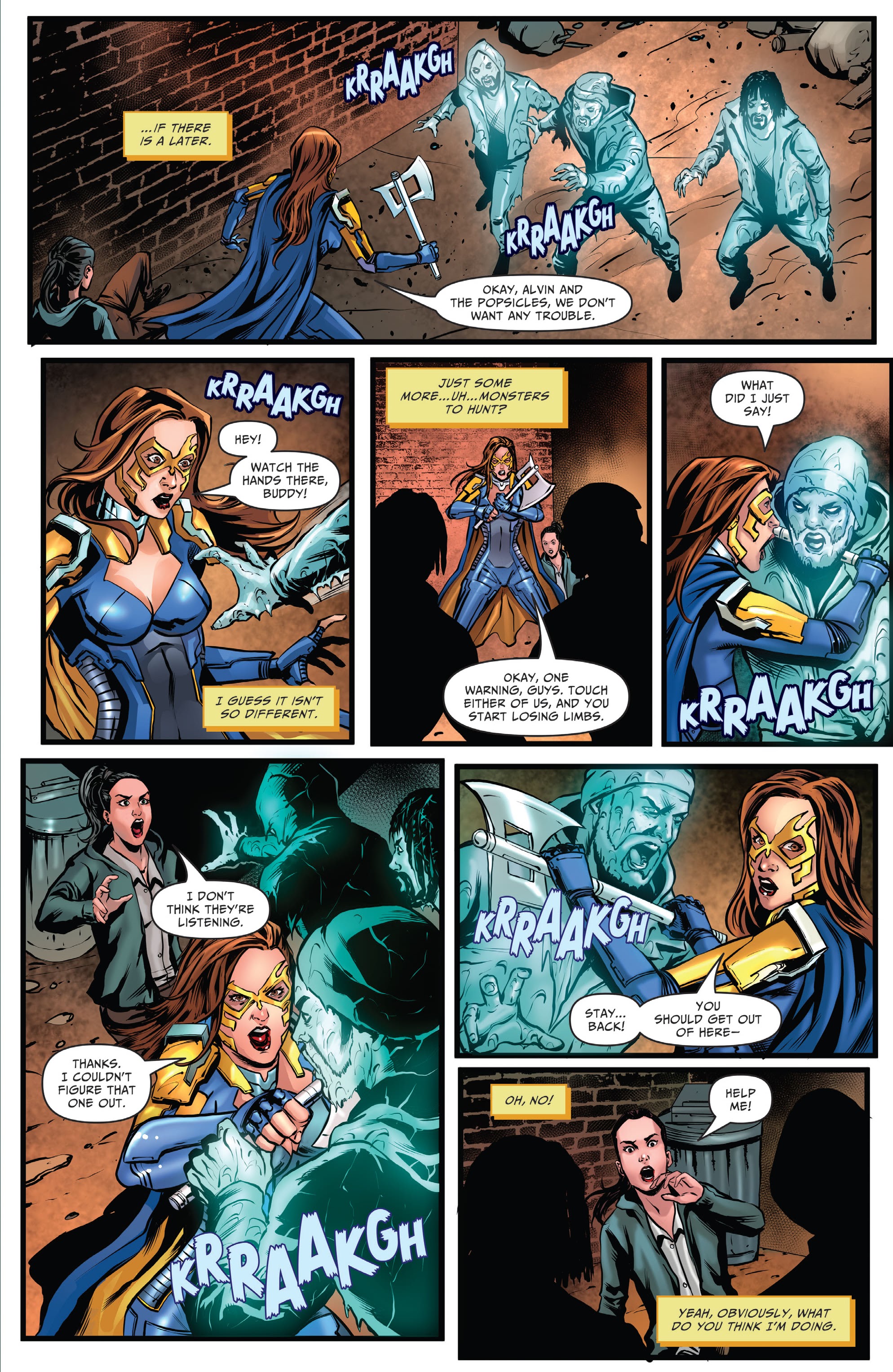 Read online Belle: Dead of Winter comic -  Issue # Full - 13