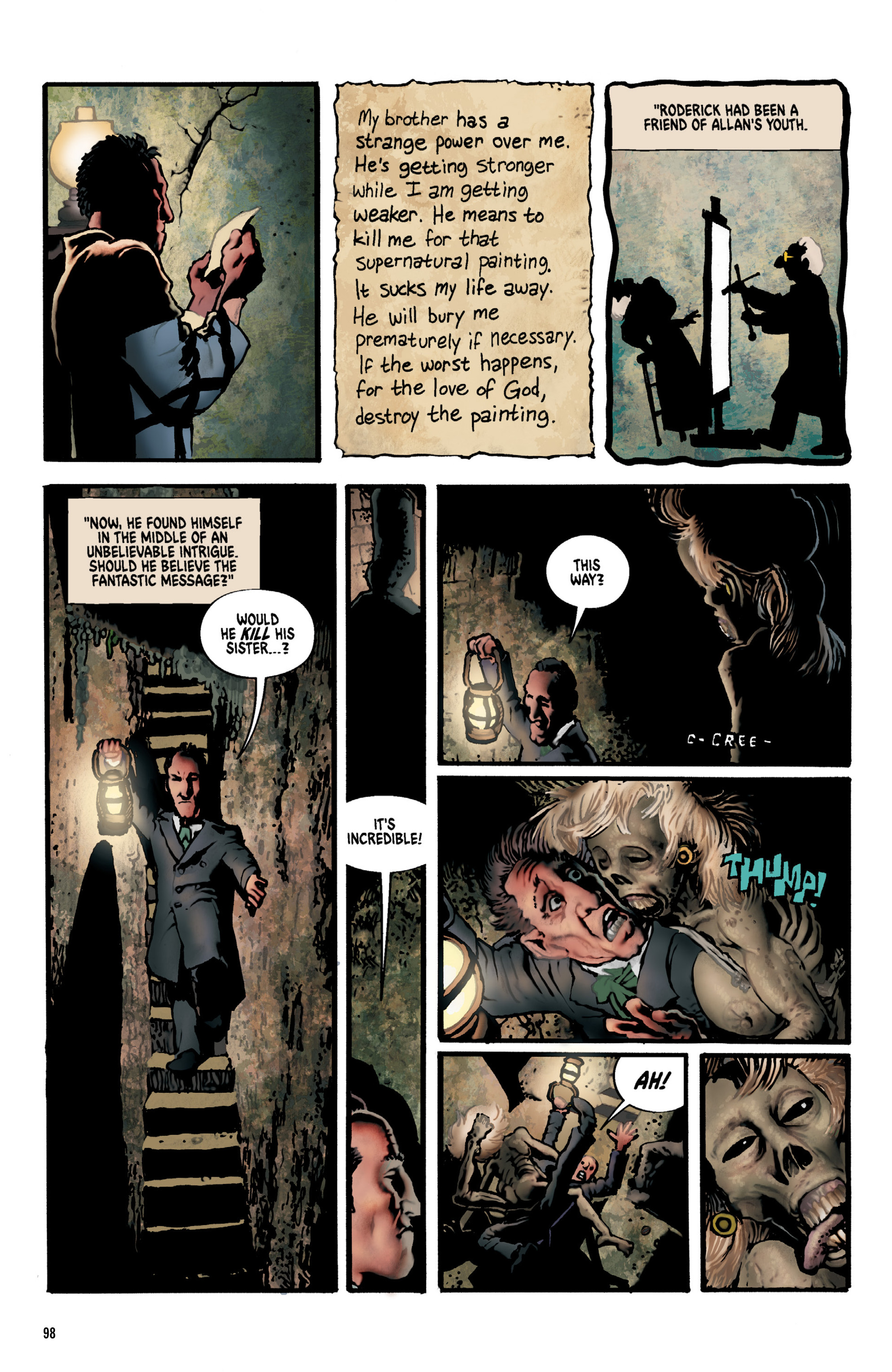 Read online Edgar Allen Poe's Spirits of the Dead comic -  Issue # TPB (Part 1) - 99
