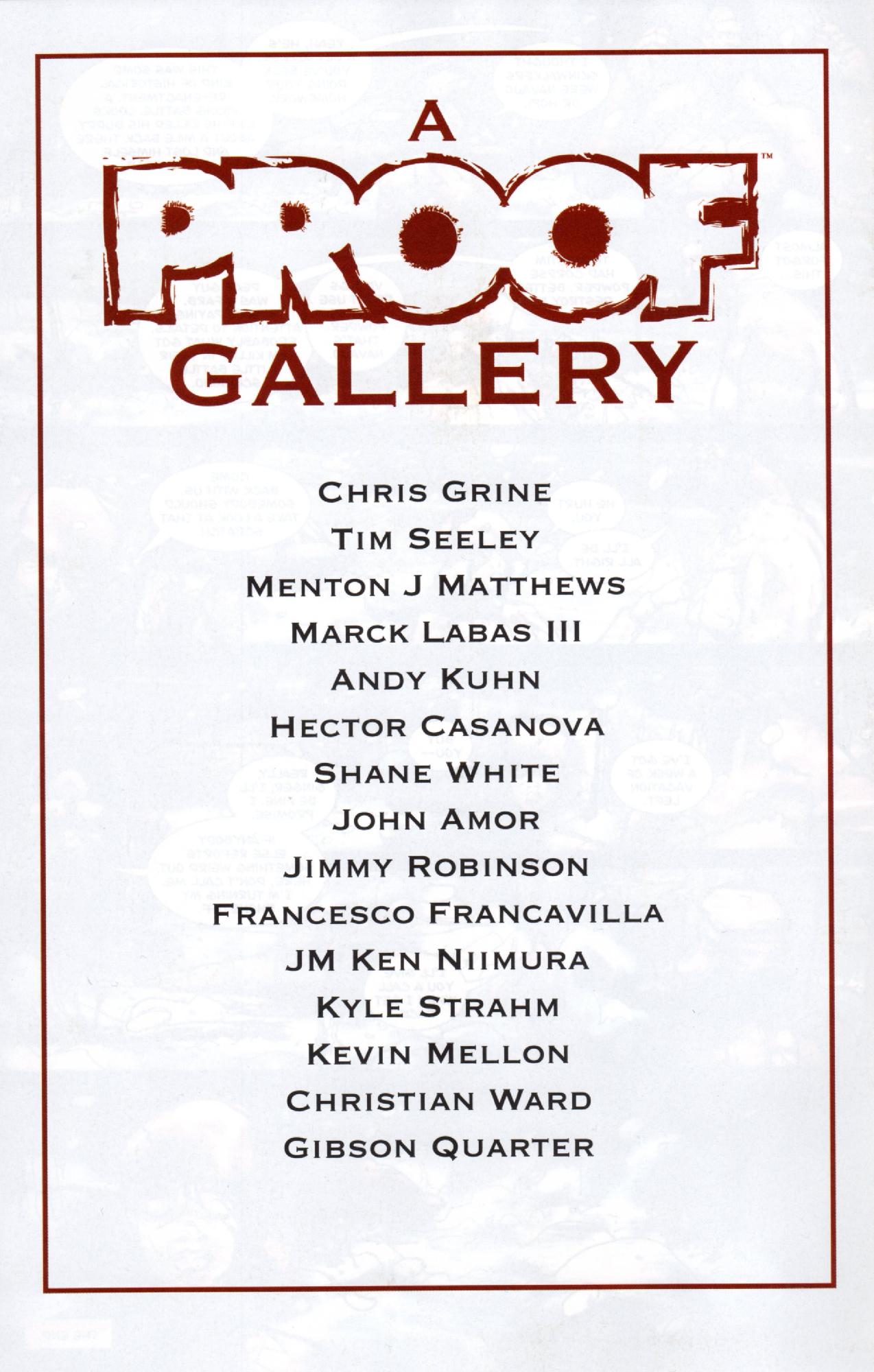 Read online Proof comic -  Issue #25 - 32