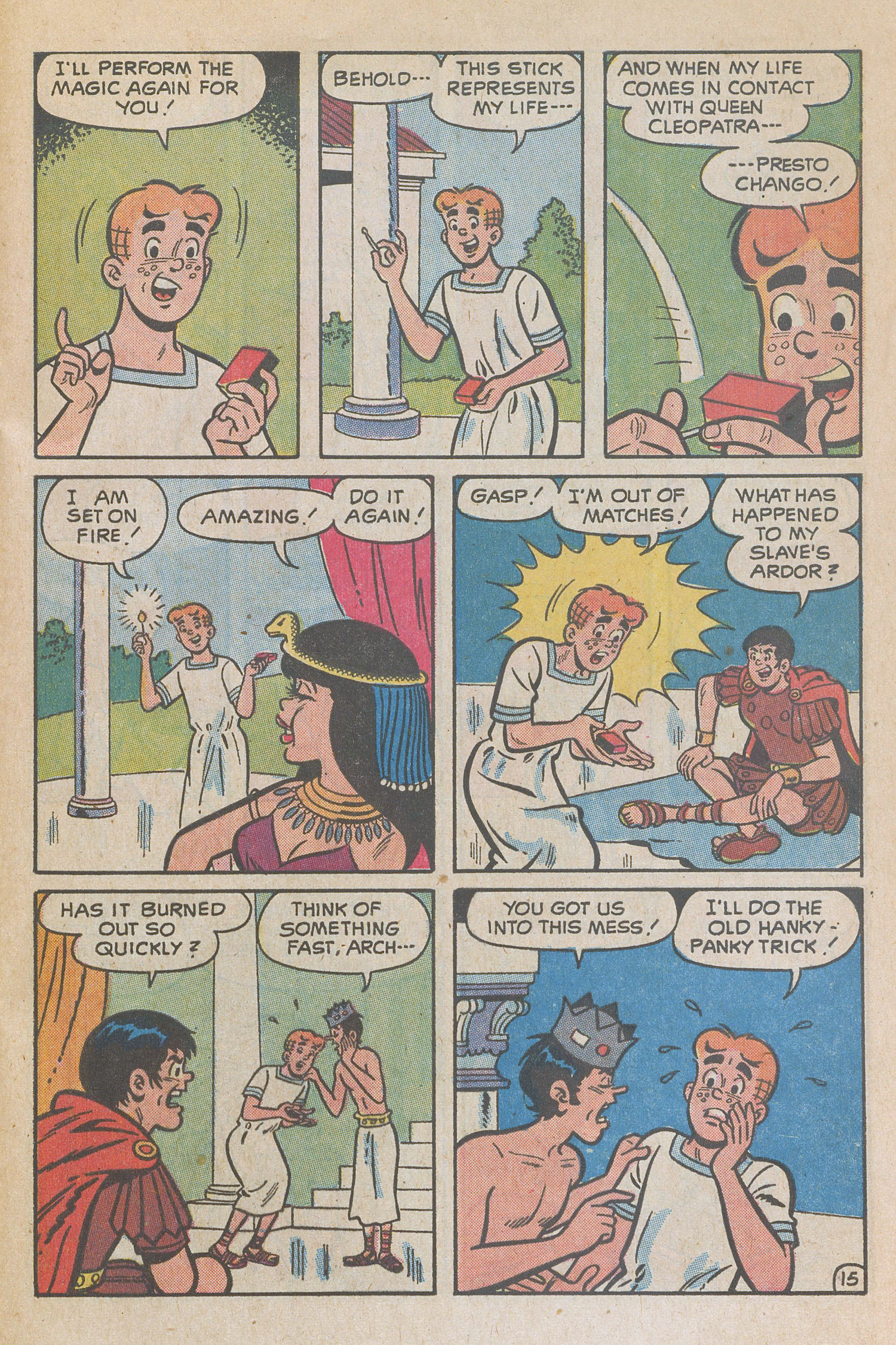 Read online Reggie and Me (1966) comic -  Issue #55 - 21