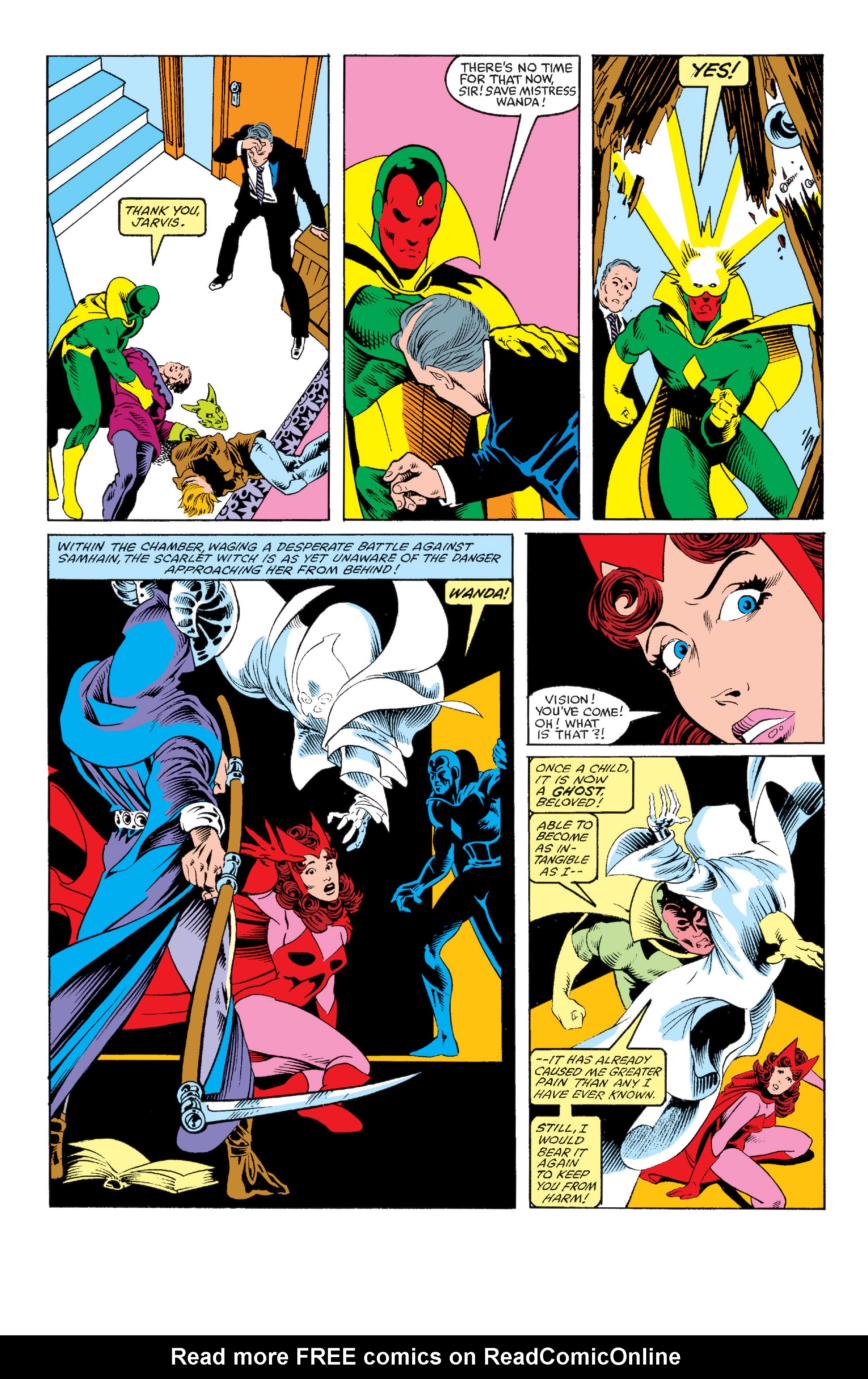 Read online The Vision and the Scarlet Witch (1982) comic -  Issue #1 - 17