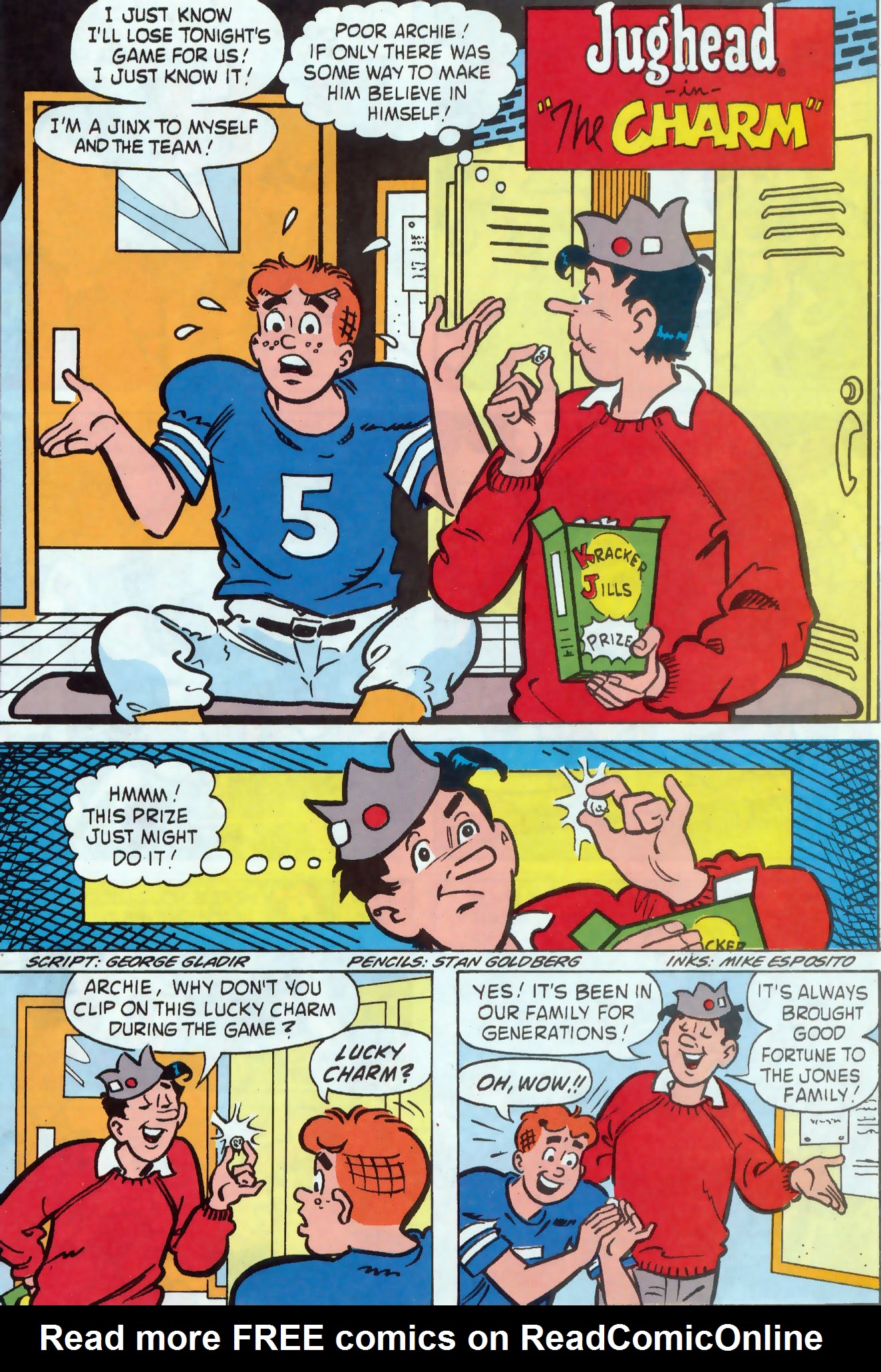 Read online Archie's Pal Jughead Comics comic -  Issue #64 - 19