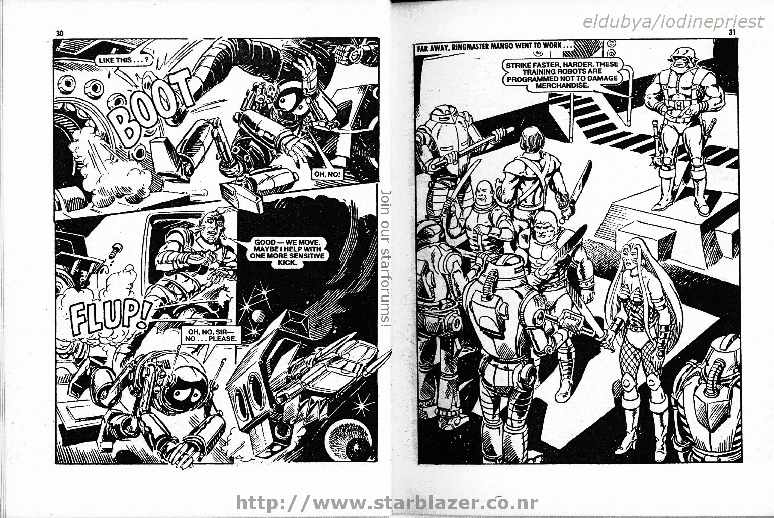 Read online Starblazer comic -  Issue #216 - 17