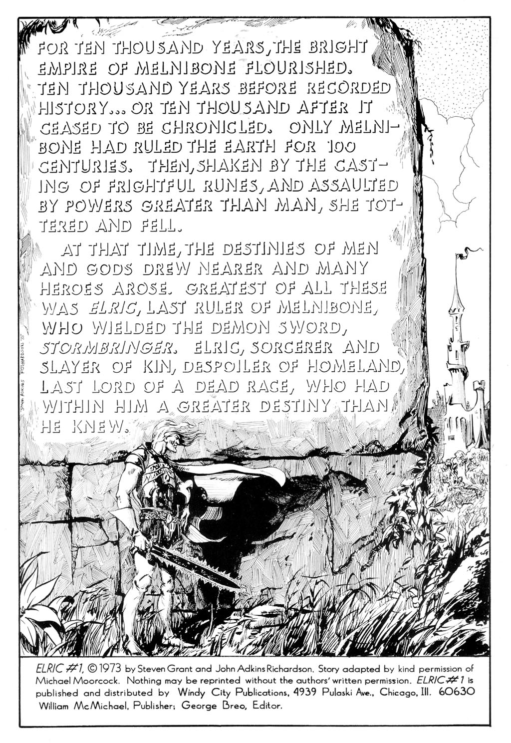 Read online Elric (1973) comic -  Issue # Full - 2