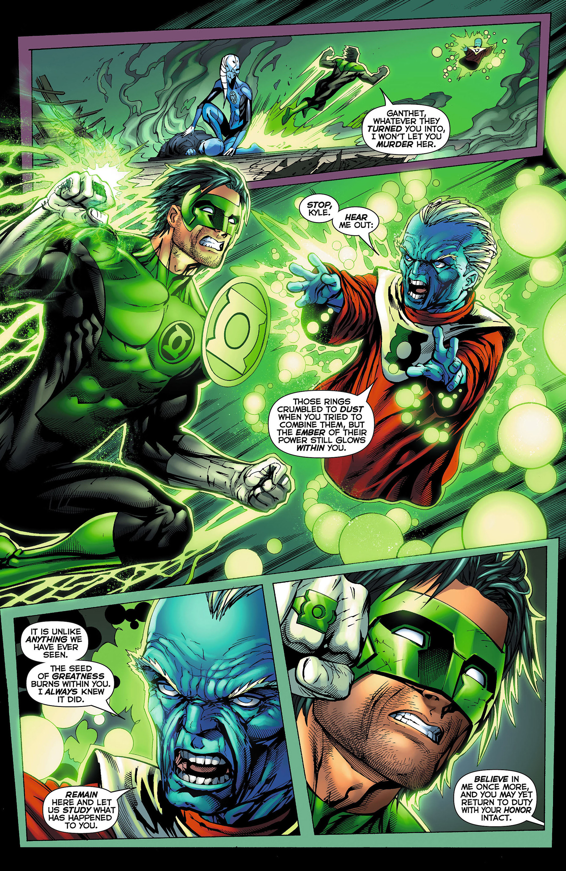 Read online Green Lantern: New Guardians comic -  Issue #4 - 8