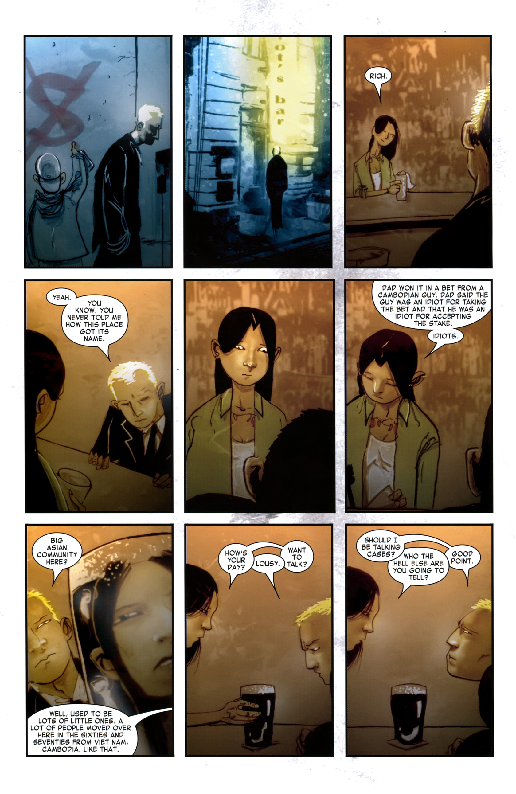 Read online Fell comic -  Issue #2 - 10