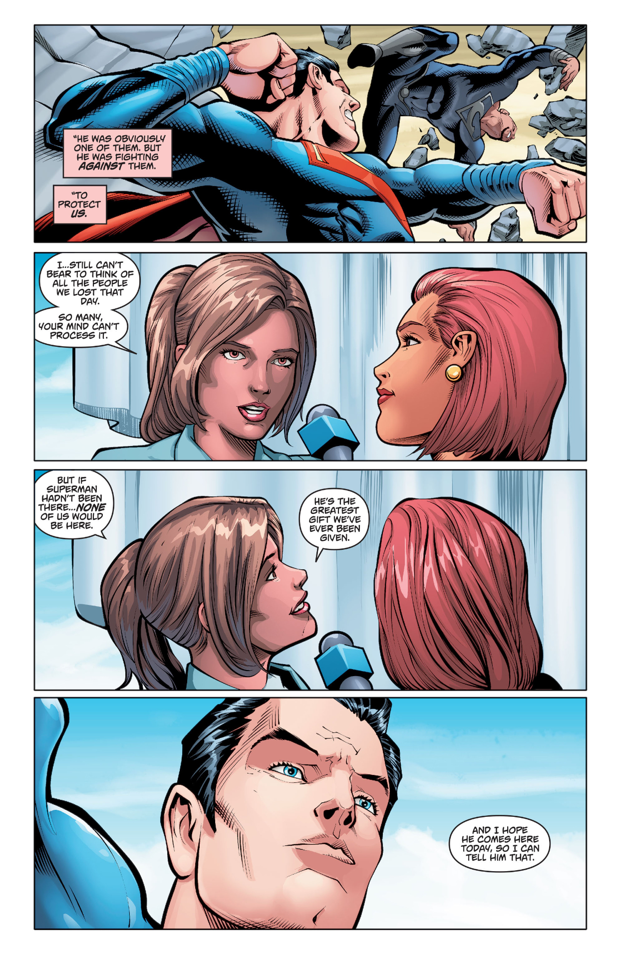 Read online Batman v Superman: Dawn of Justice - Upstairs/Downstairs comic -  Issue # Full - 7