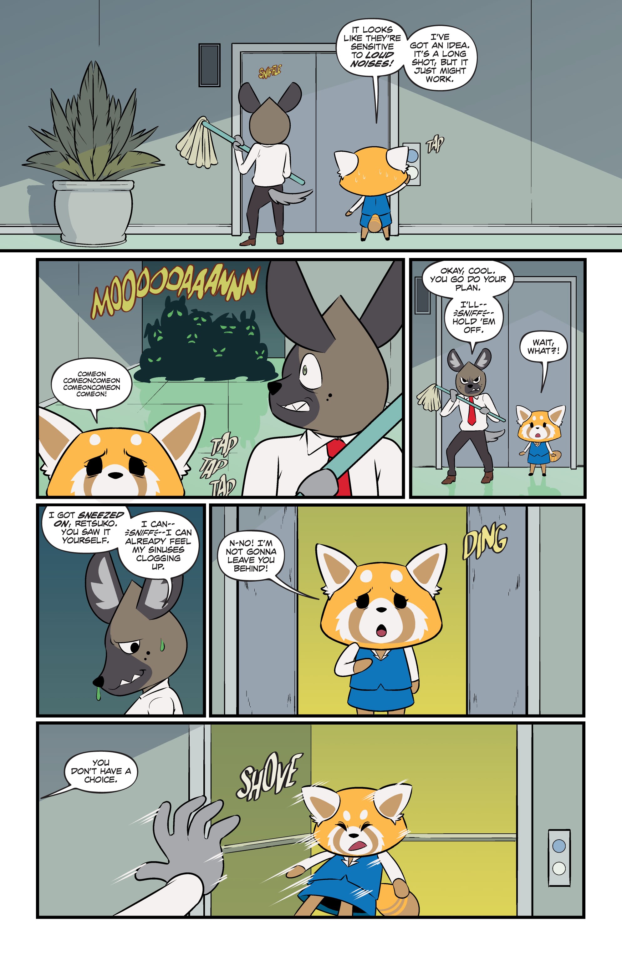 Read online Aggretsuko comic -  Issue #1 - 12