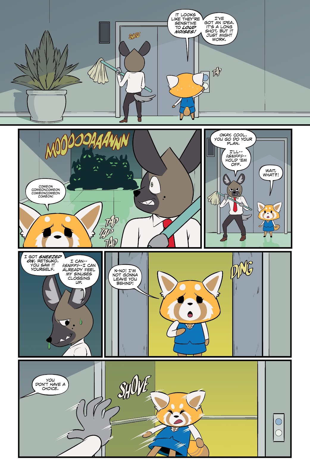 Aggretsuko issue 1 - Page 12