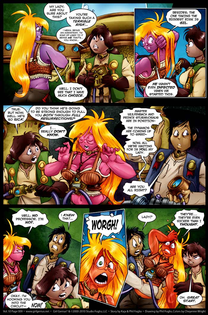 Read online Girl Genius (2002) comic -  Issue #10 - 10