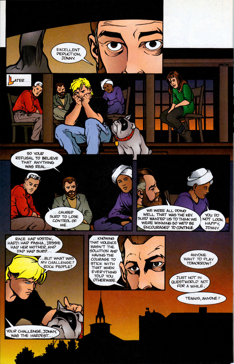 Read online The Real Adventures of Jonny Quest comic -  Issue #5 - 22