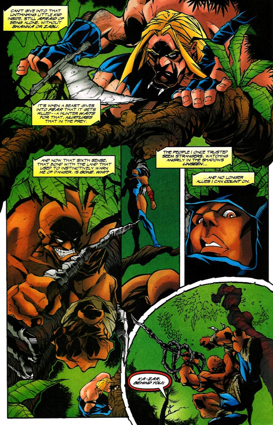 Read online Ka-Zar (1997) comic -  Issue #19 - 8