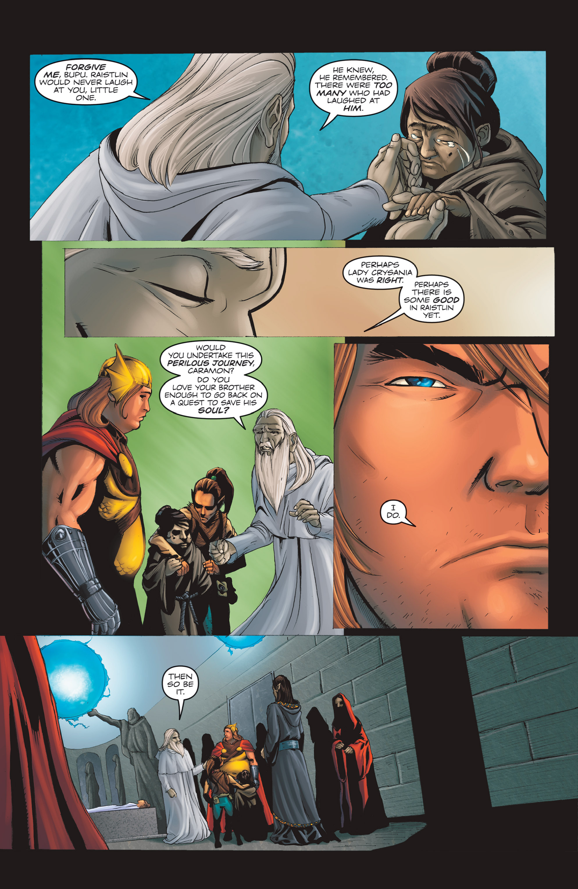 Read online Dragonlance Legends: Time of the Twins comic -  Issue # TPB - 61