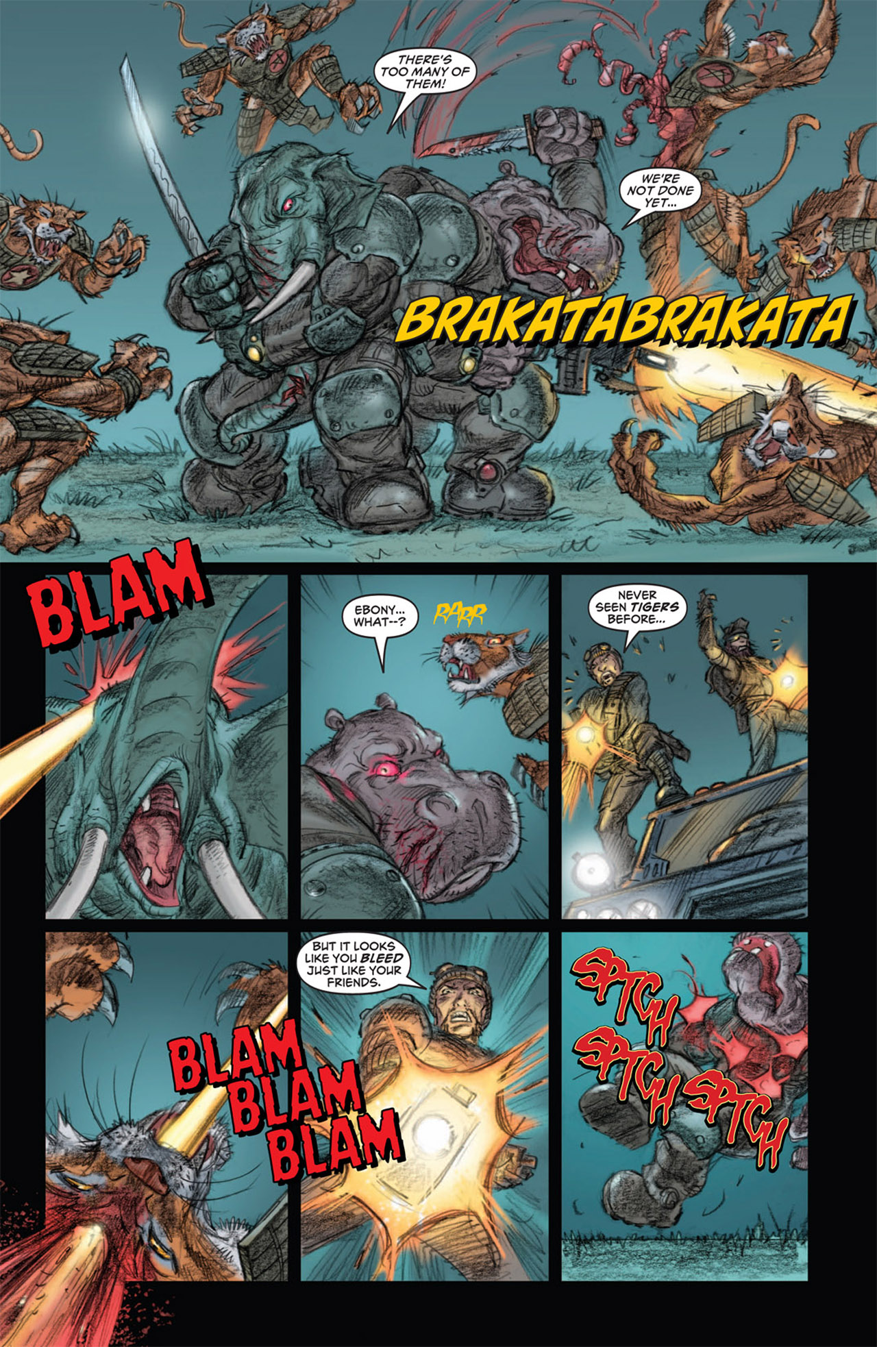 Read online Elephantmen comic -  Issue #35 - 31