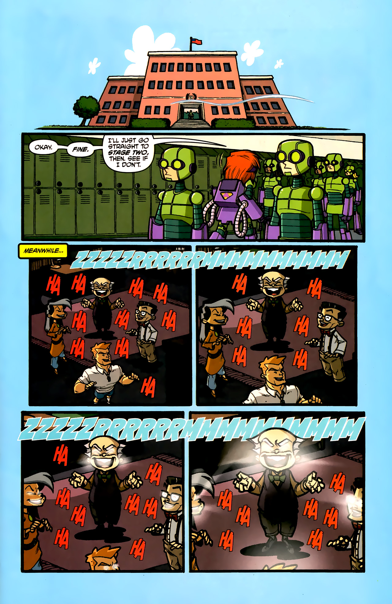 Read online Supergirl: Cosmic Adventures in the 8th Grade comic -  Issue #5 - 15