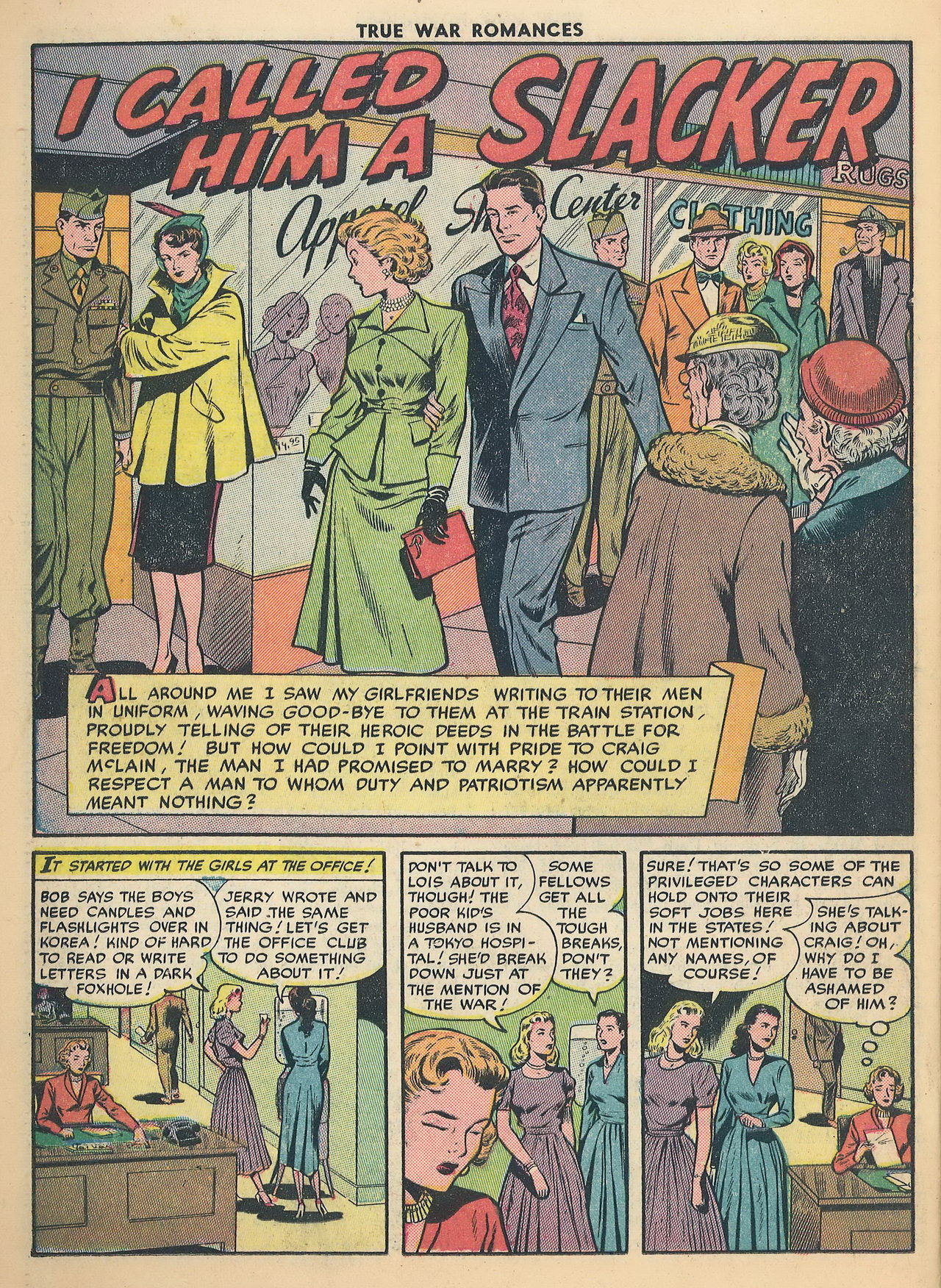 Read online True War Romances comic -  Issue #1 - 26