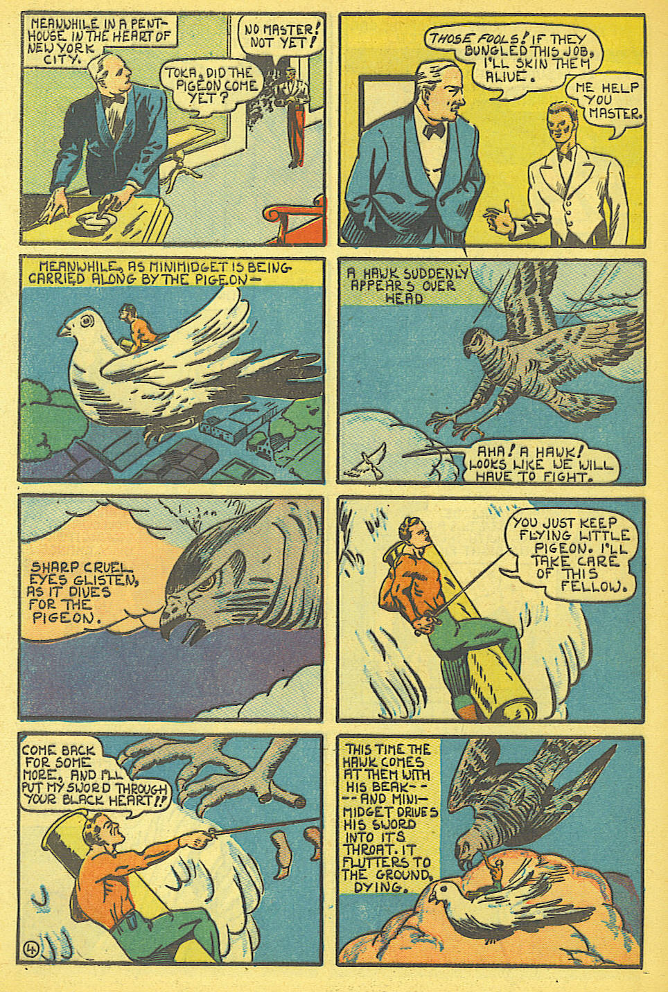 Read online Amazing Man Comics comic -  Issue #19 - 62