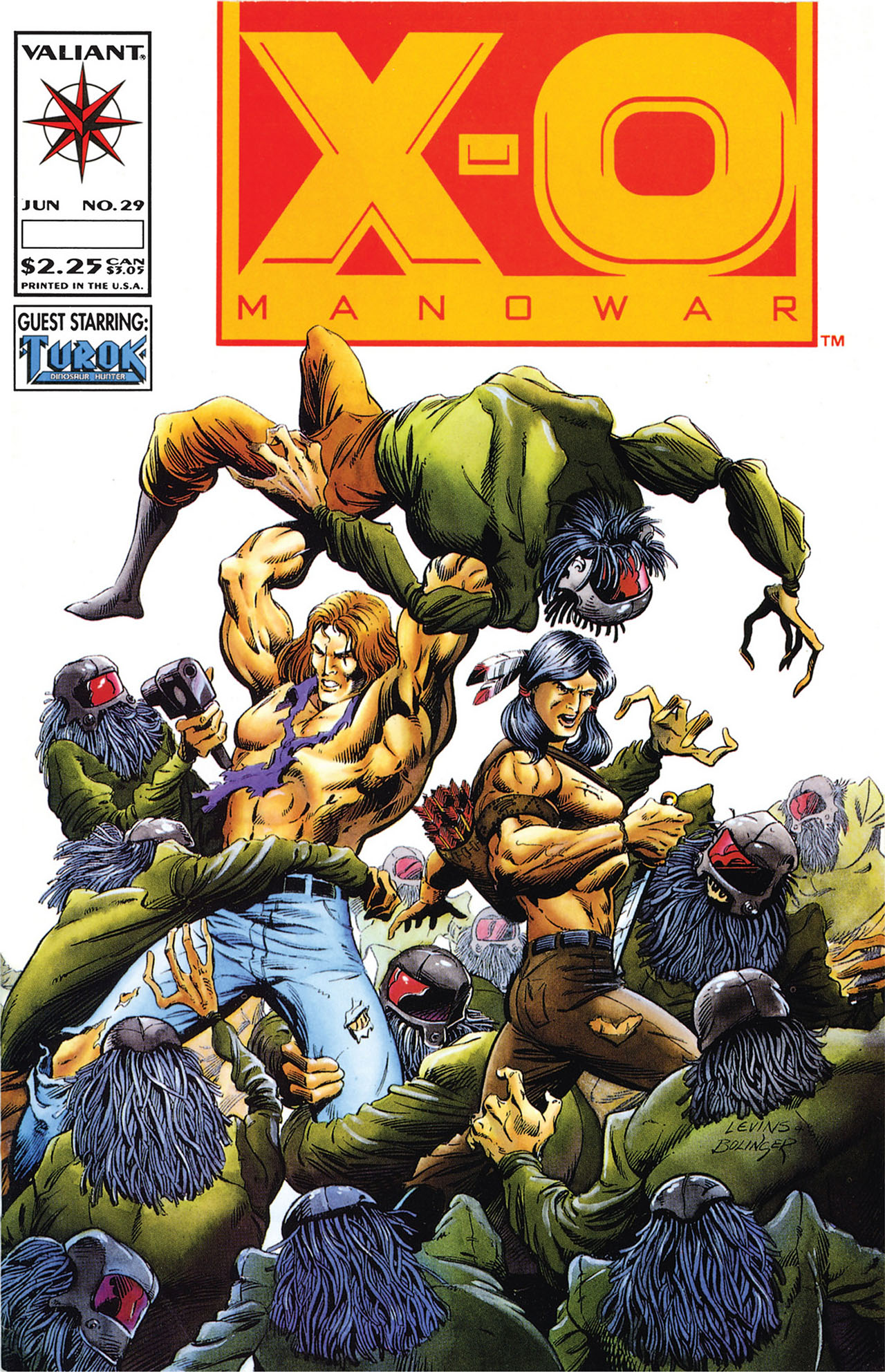 Read online X-O Manowar (1992) comic -  Issue #29 - 1