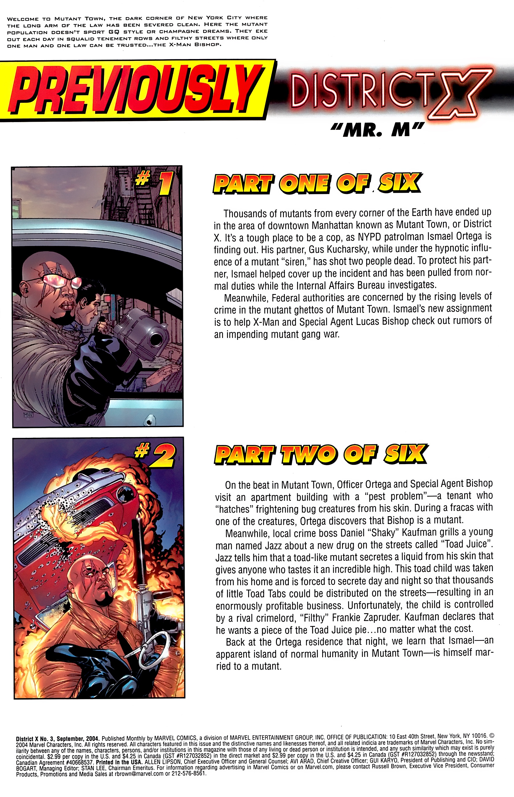 Read online District X comic -  Issue #3 - 2