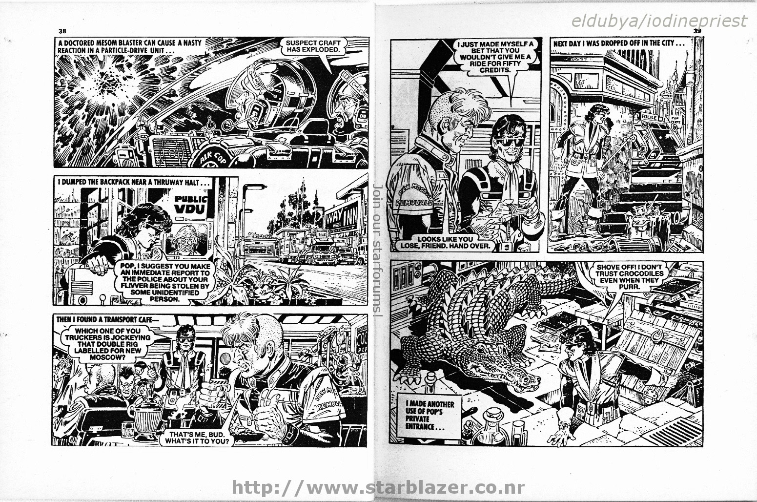 Read online Starblazer comic -  Issue #225 - 21