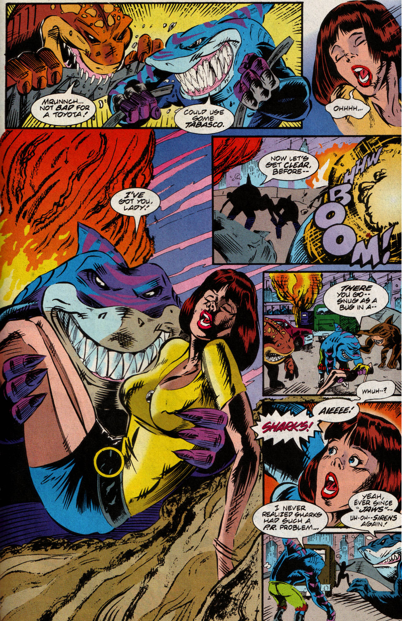 Read online Street Sharks comic -  Issue #1 - 21