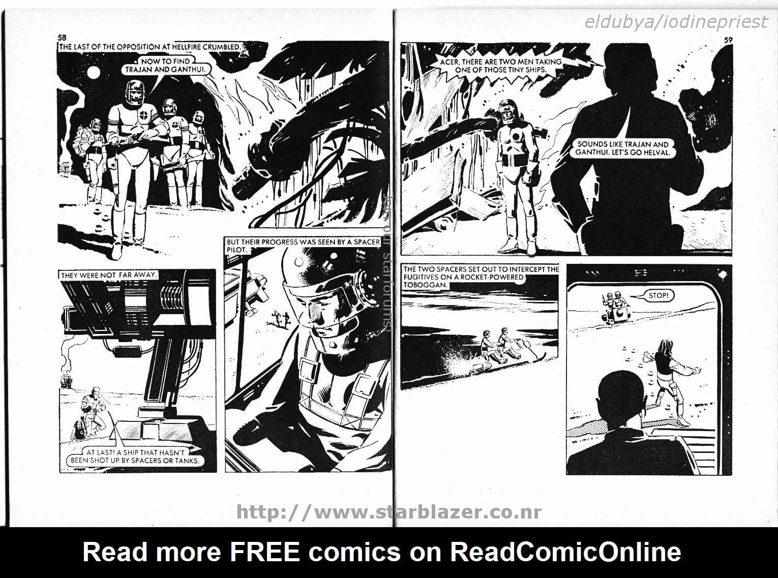Read online Starblazer comic -  Issue #83 - 31