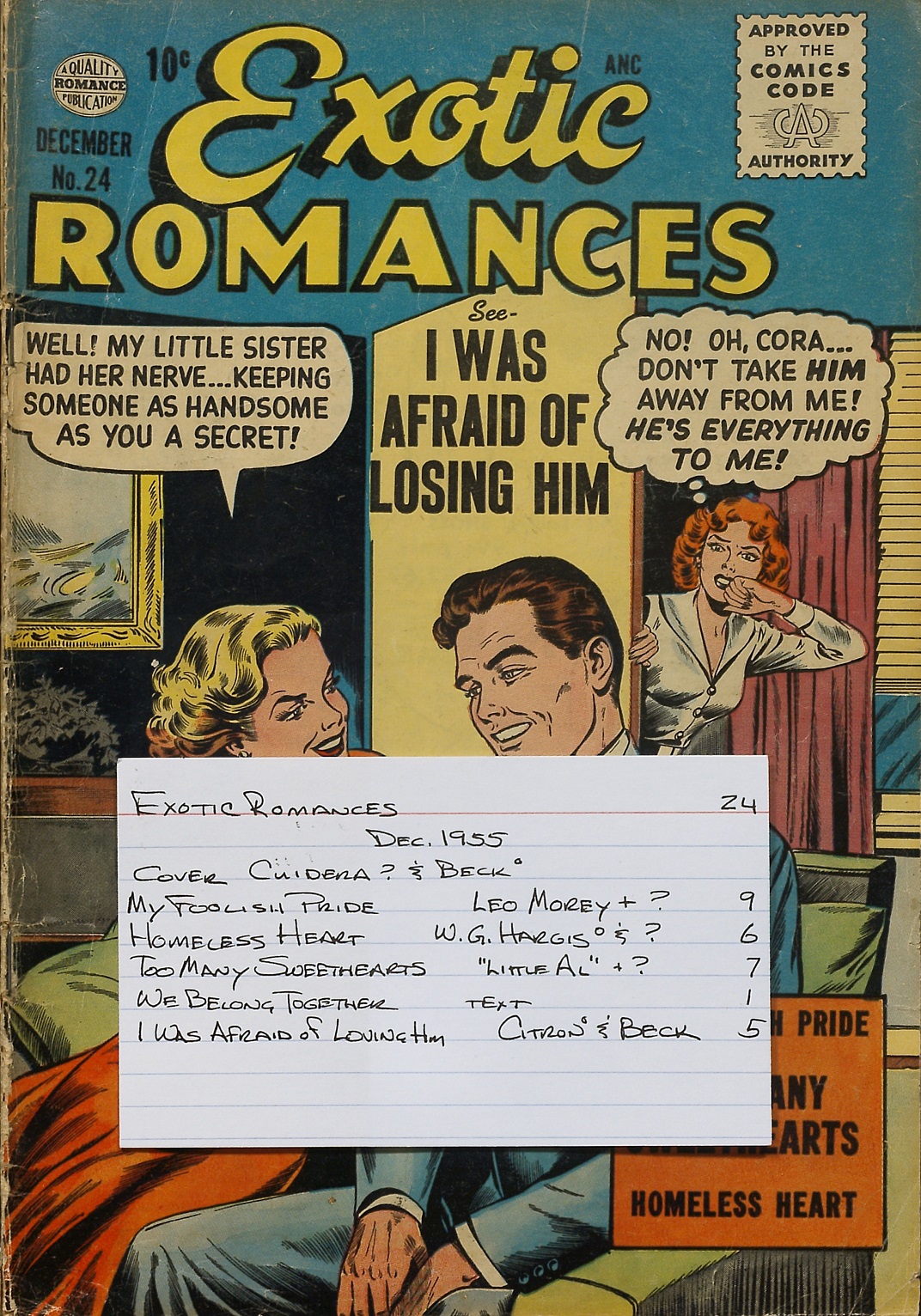 Read online Exotic Romances comic -  Issue #24 - 37