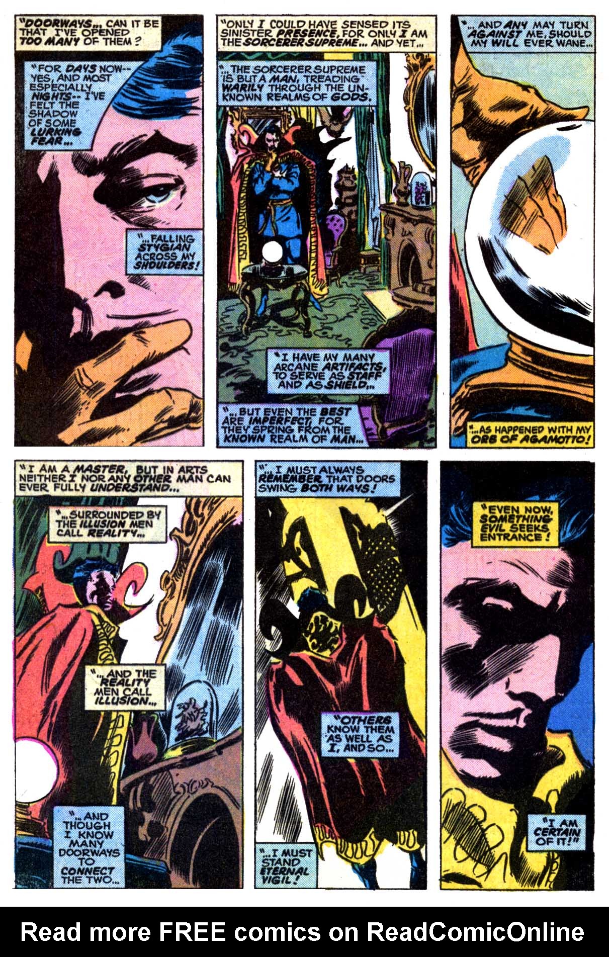 Read online Doctor Strange (1974) comic -  Issue #10 - 3
