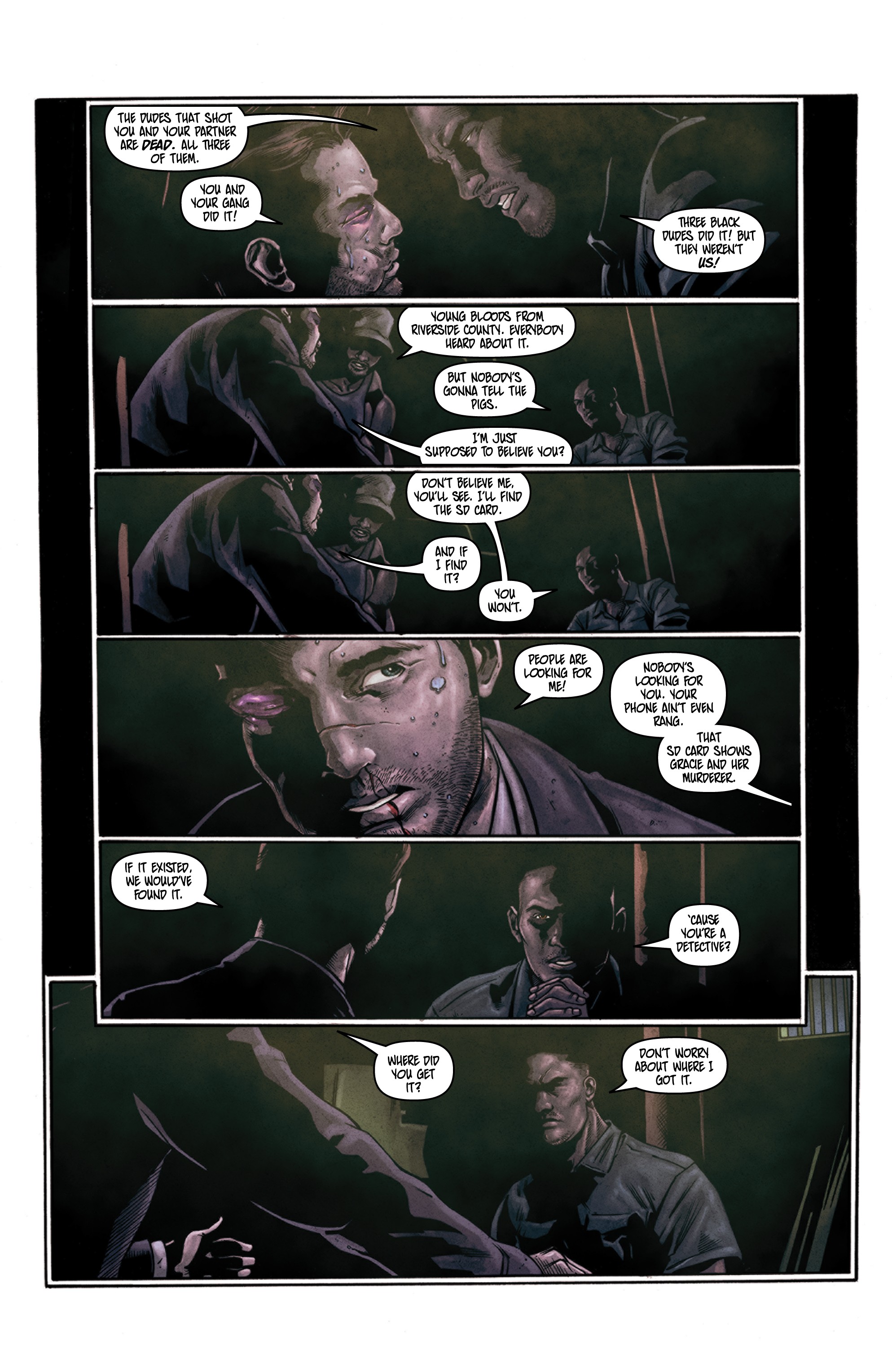 Read online Vindication comic -  Issue #3 - 8
