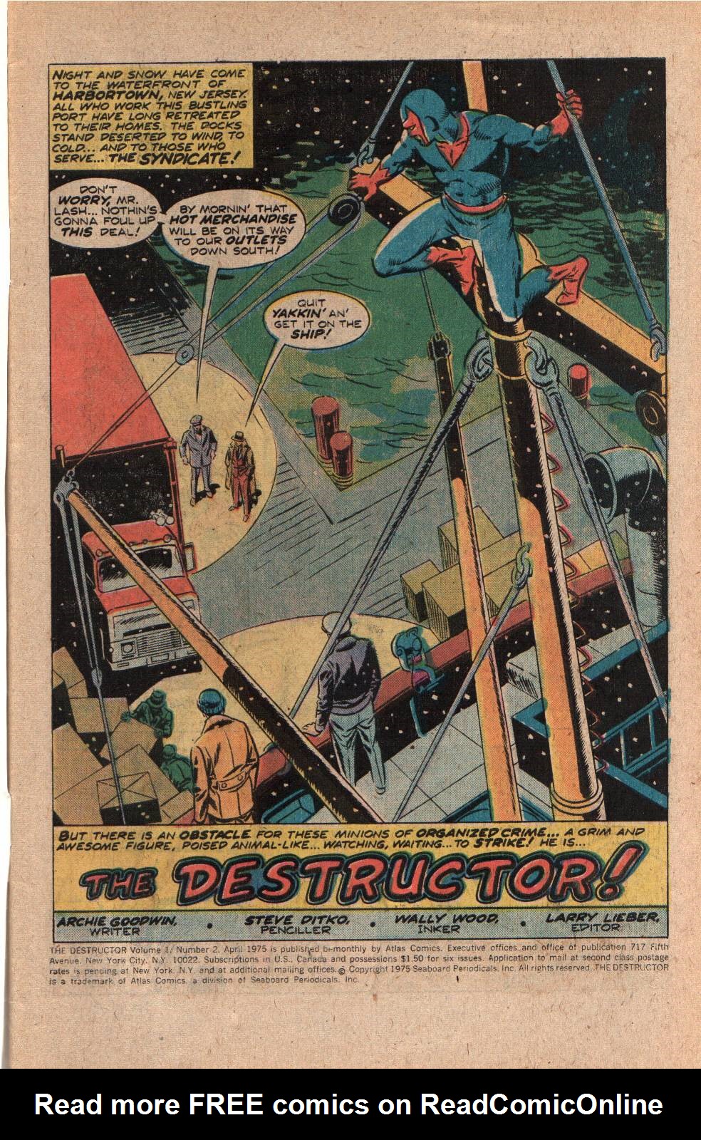 Read online The Destructor comic -  Issue #2 - 3